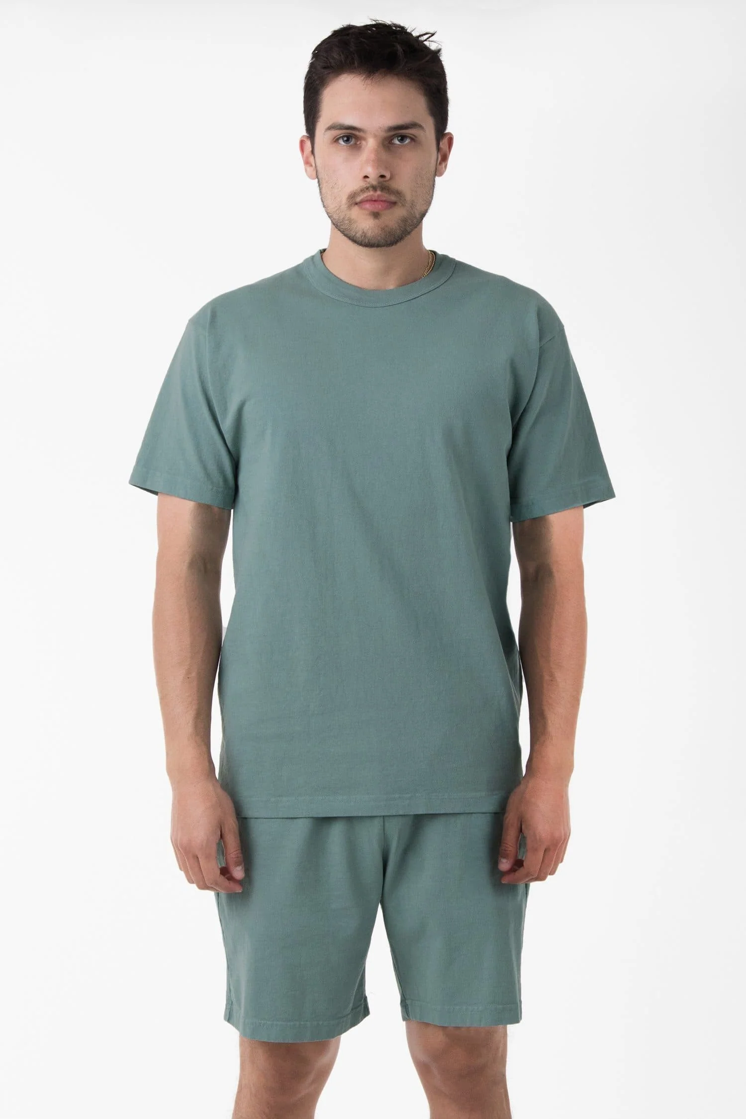 1203GD - Short Sleeve Binding Garment Dye T-Shirt - Image 12