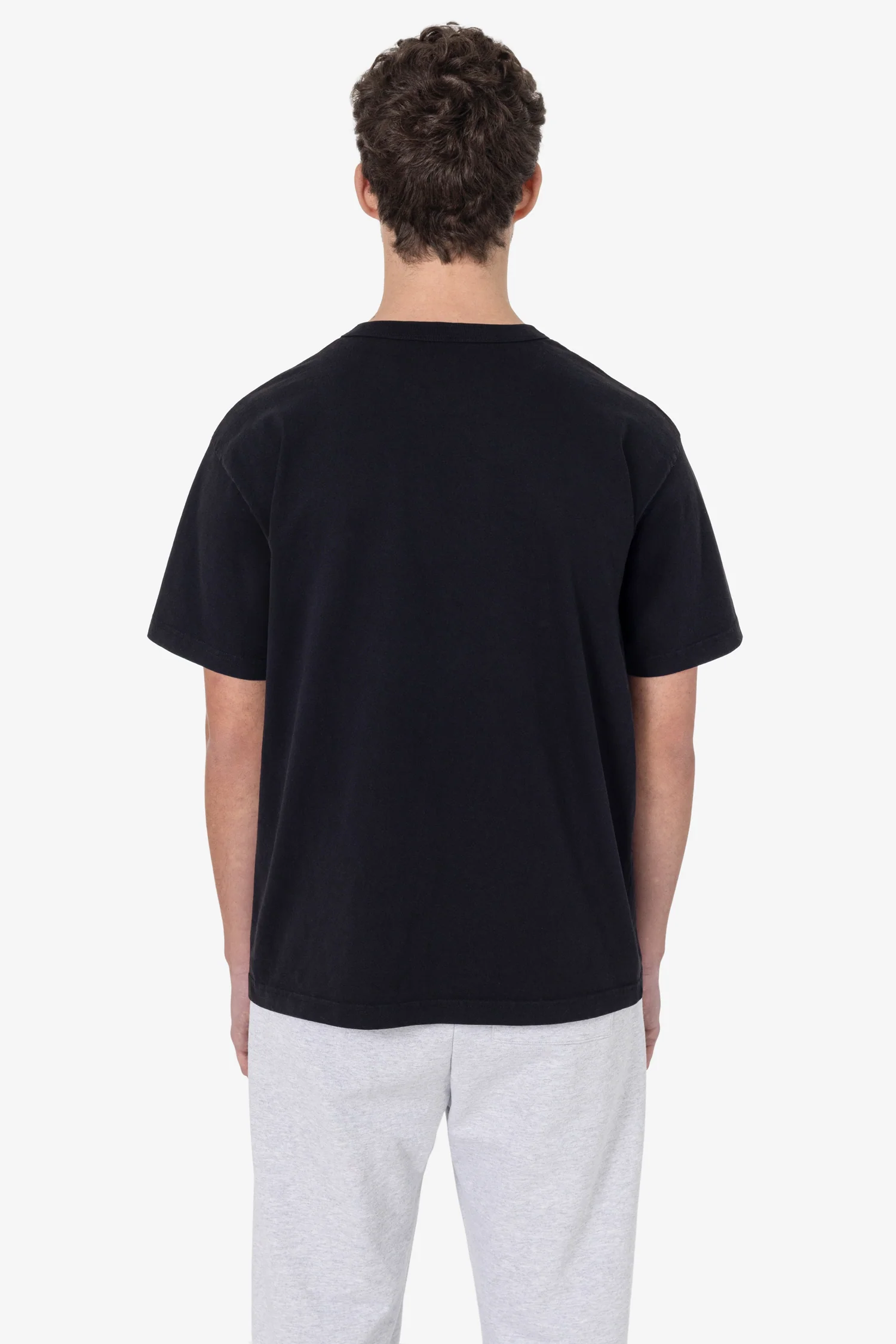 1203GD - Short Sleeve Binding Garment Dye T-Shirt - Image 4