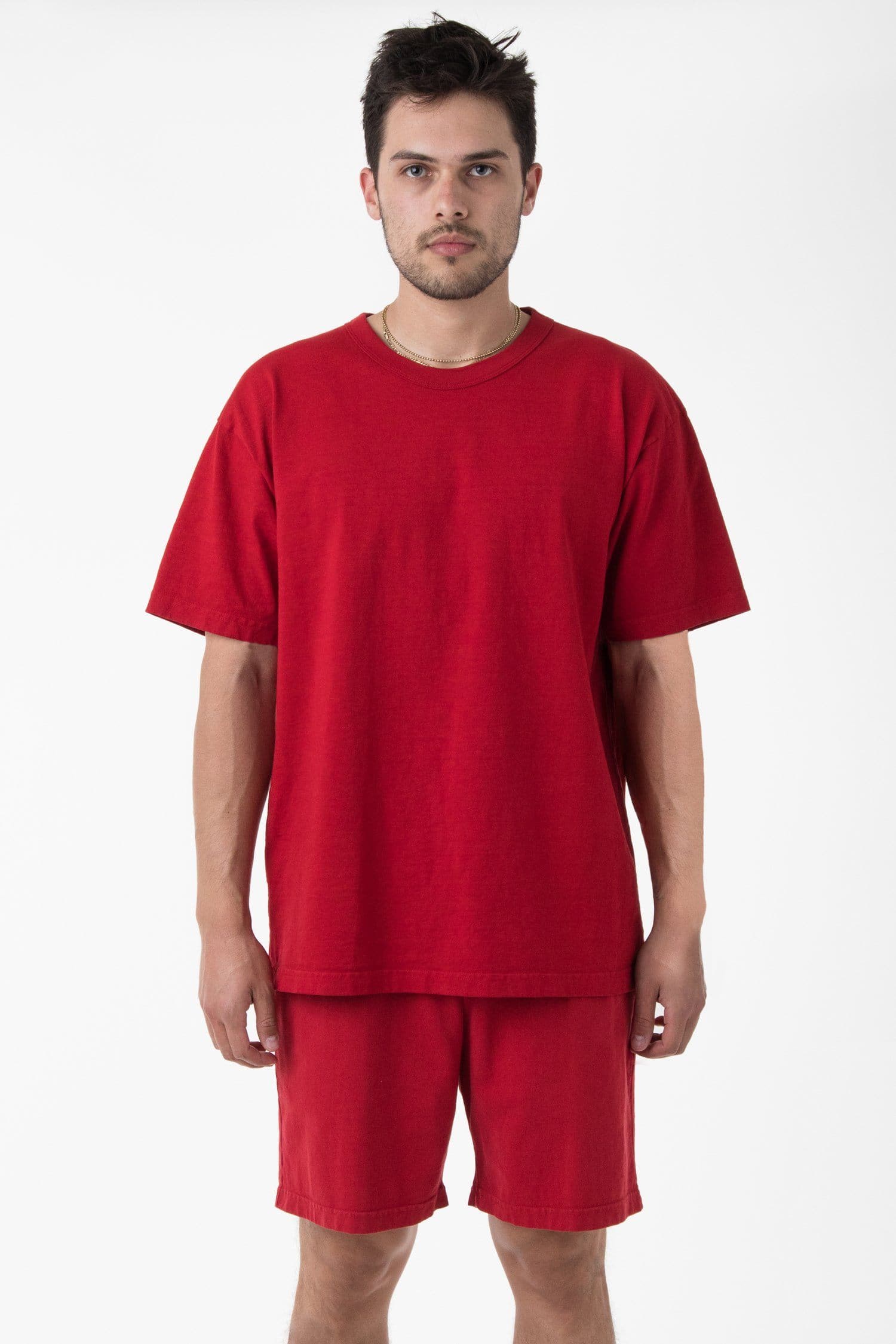 1203GD - Short Sleeve Binding Garment Dye T-Shirt - Image 9