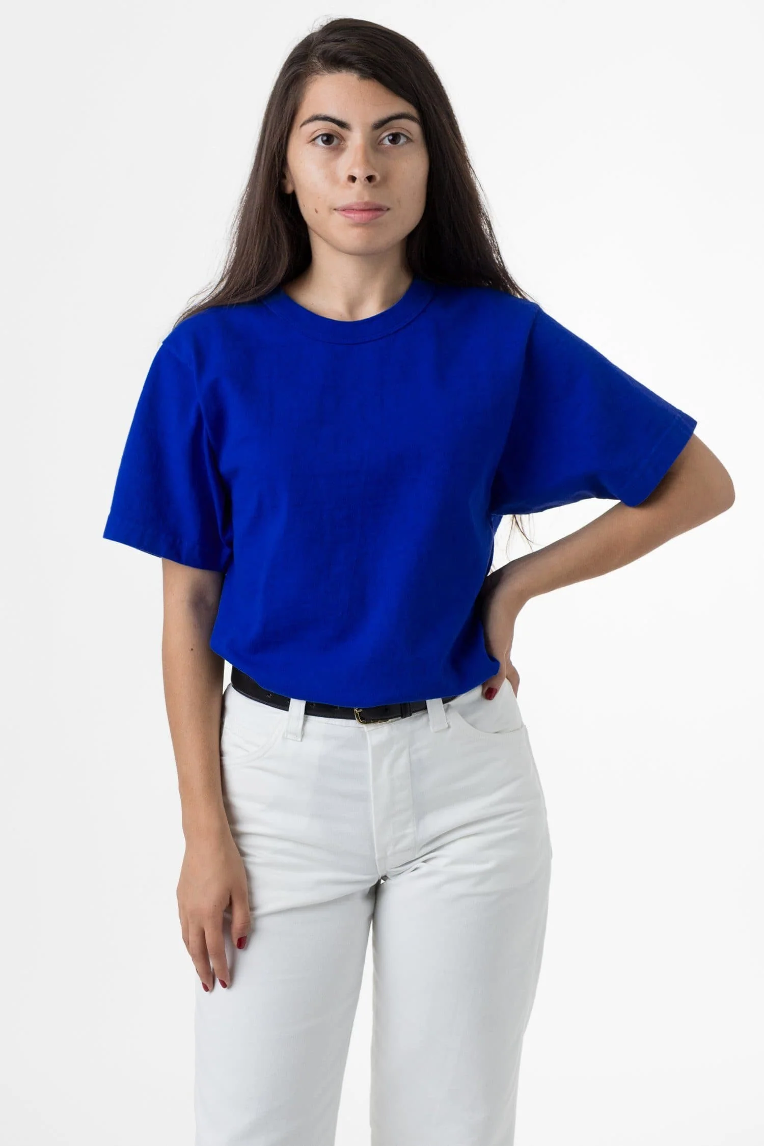 1203GD Unisex - Short Sleeve Binding Garment Dye T-Shirt - Image 3
