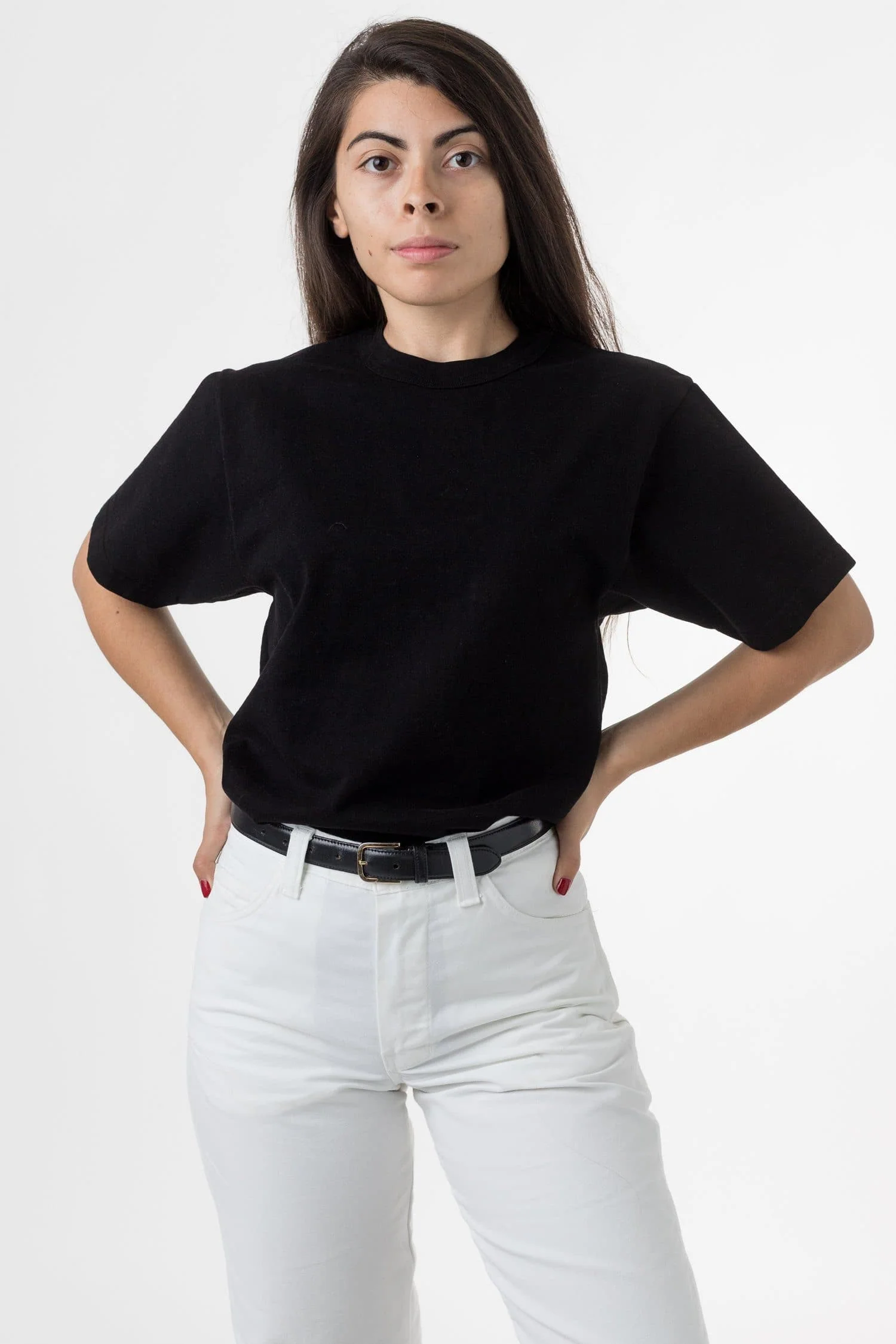 1203GD Unisex - Short Sleeve Binding Garment Dye T-Shirt - Image 4