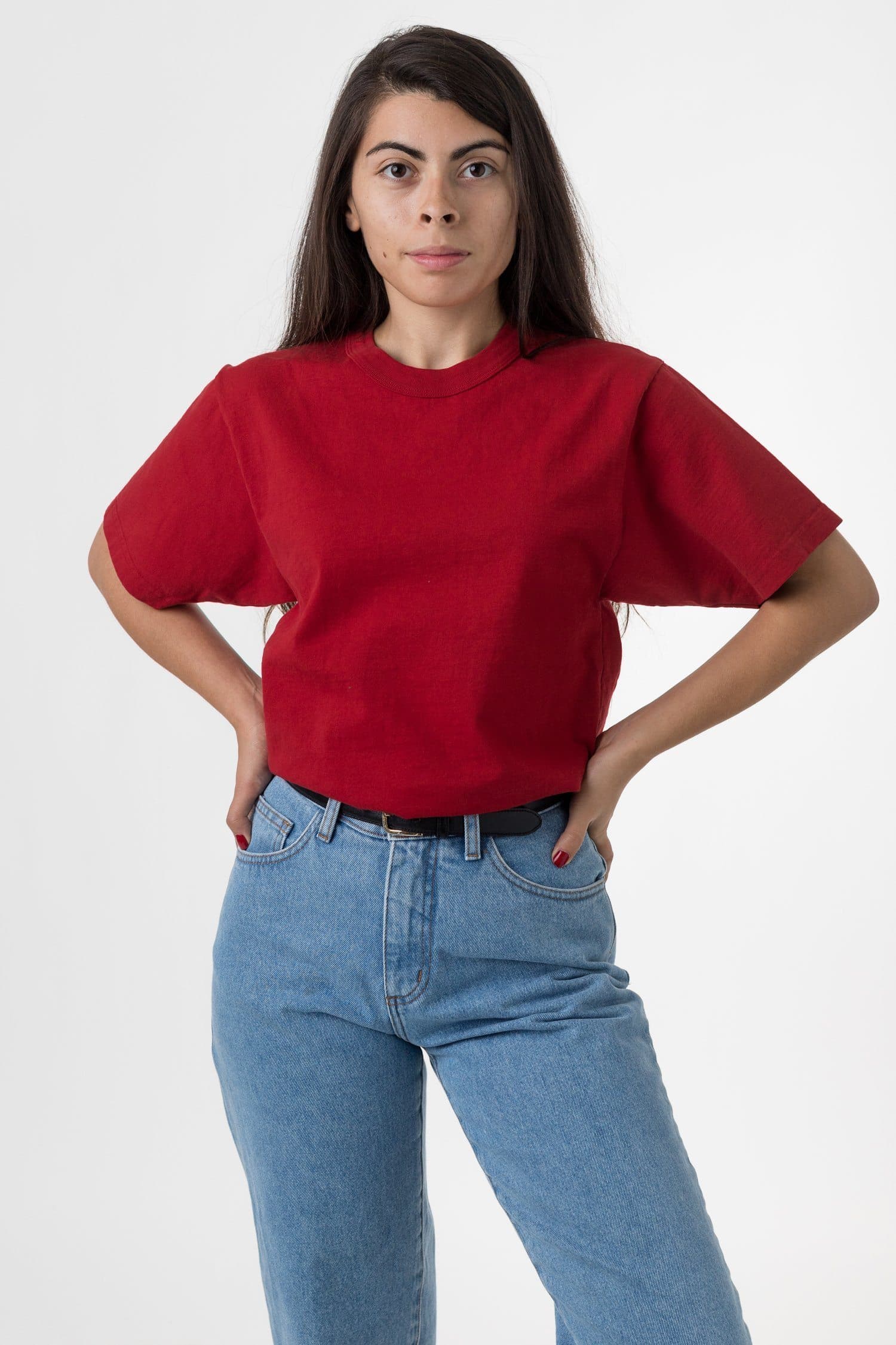 1203GD Unisex - Short Sleeve Binding Garment Dye T-Shirt - Image 7