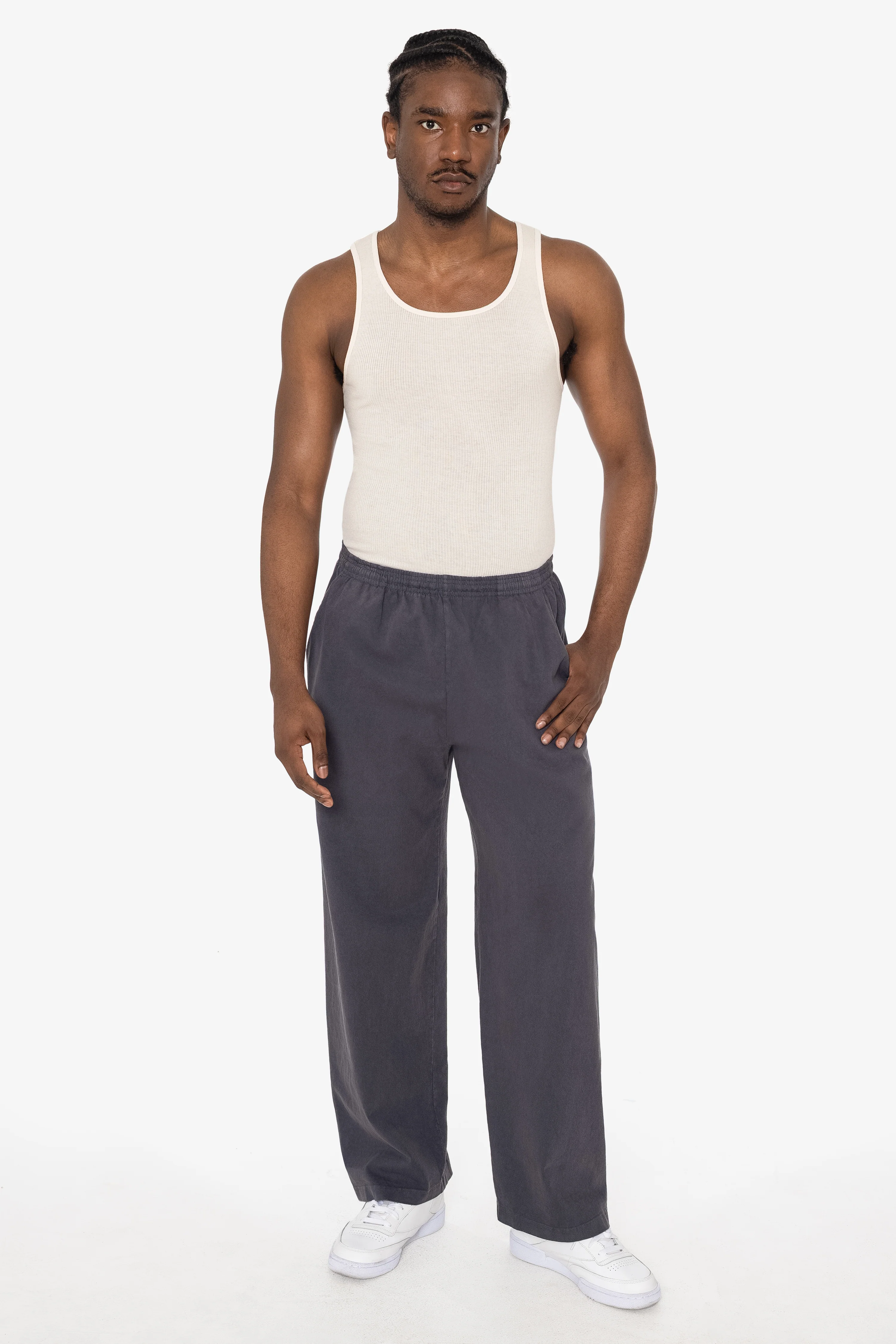 1205WGD - Men's Heavy Jersey Wide Garment Dyed Casual Pant - Image 3