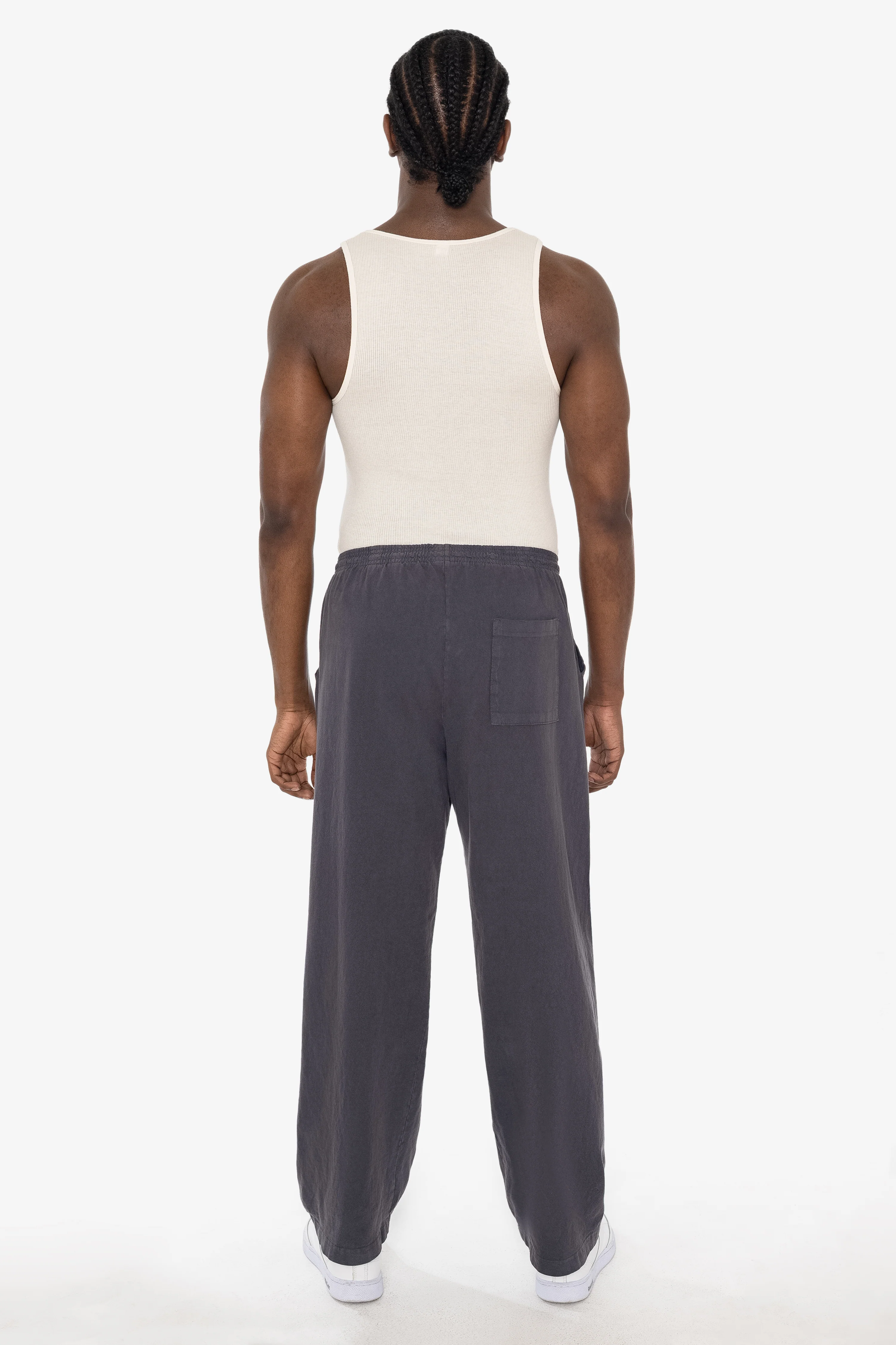 1205WGD - Men's Heavy Jersey Wide Garment Dyed Casual Pant - Image 4