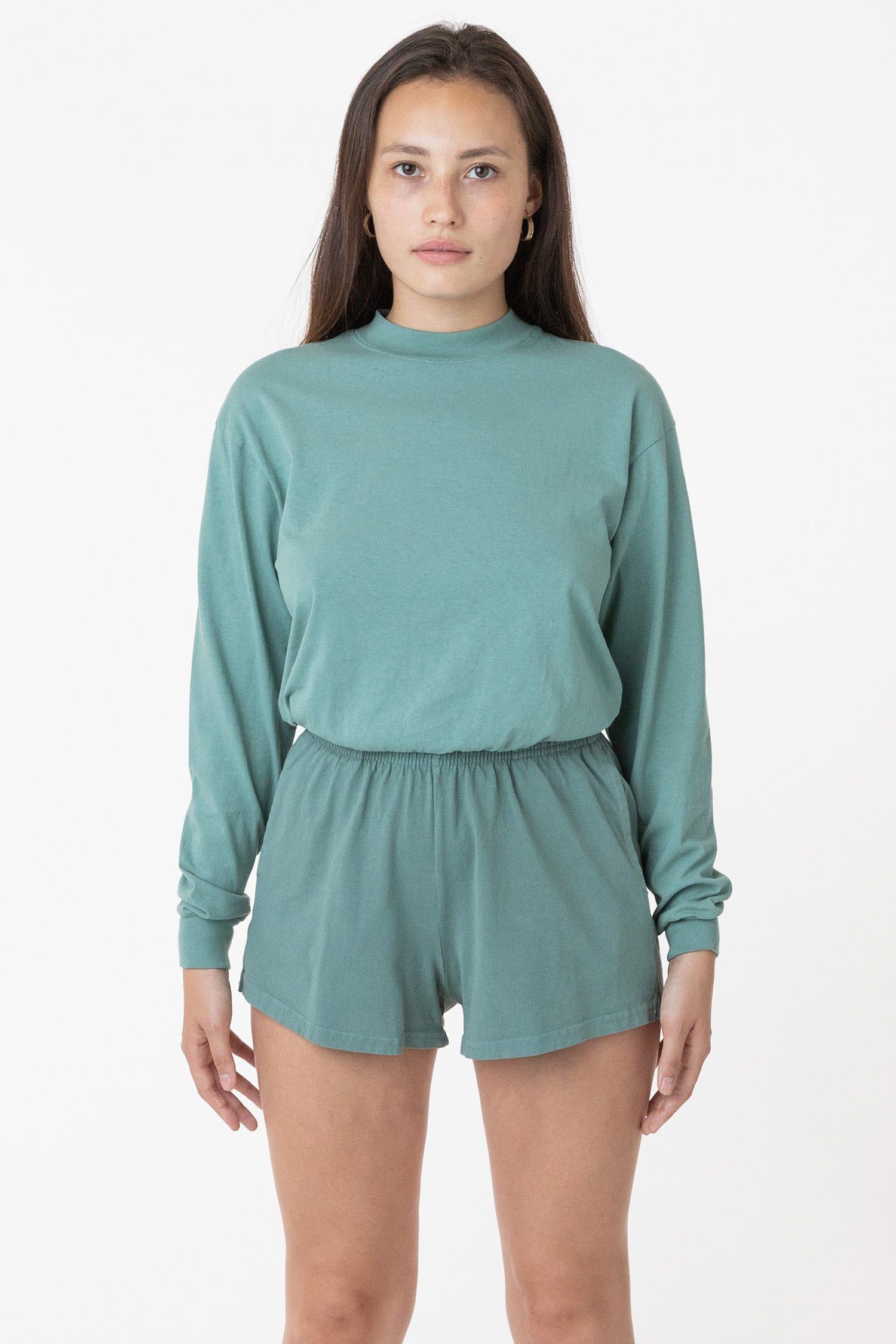 1214GD - Heavy Jersey Garment Dye Short Shorts - Image 10