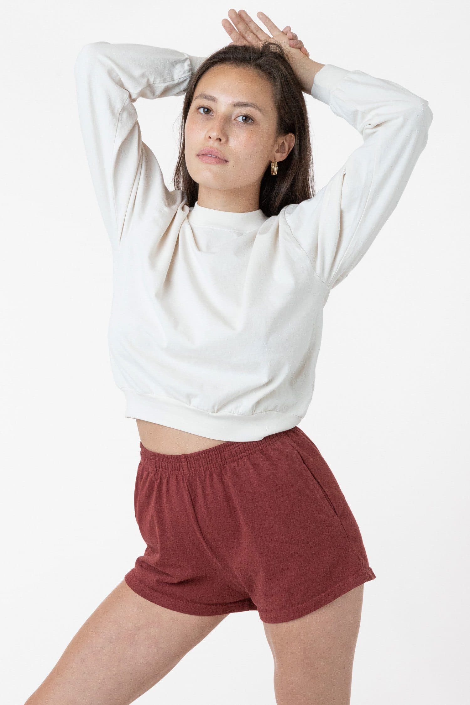1214GD - Heavy Jersey Garment Dye Short Shorts - Image 29