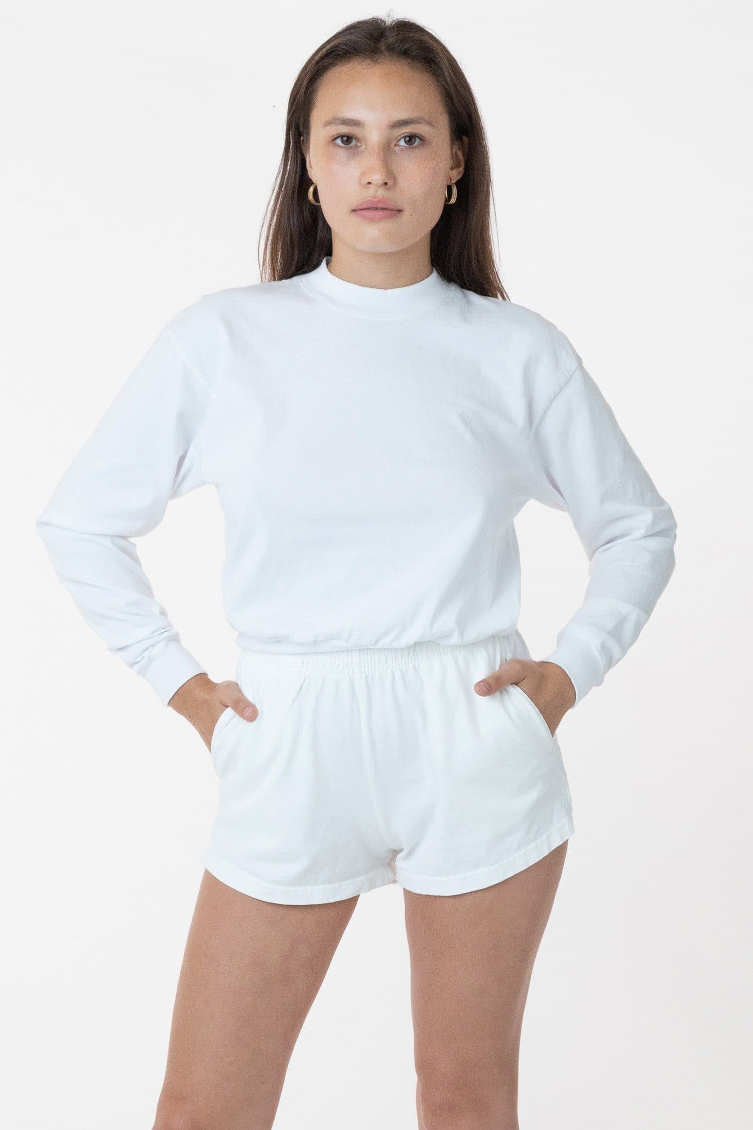 1214GD - Heavy Jersey Garment Dye Short Shorts - Image 35