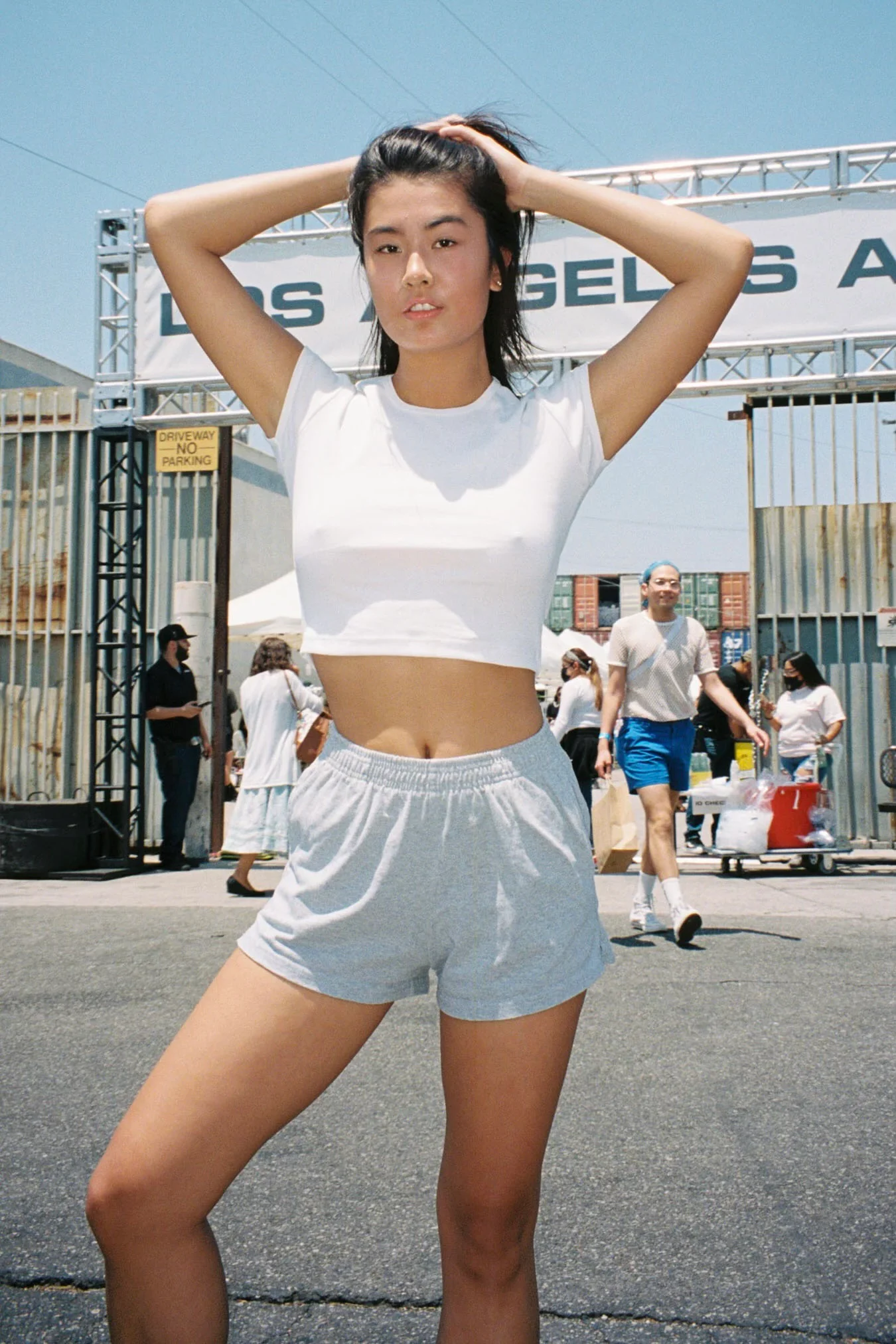 1214GD - Heavy Jersey Garment Dye Short Shorts - Image 41