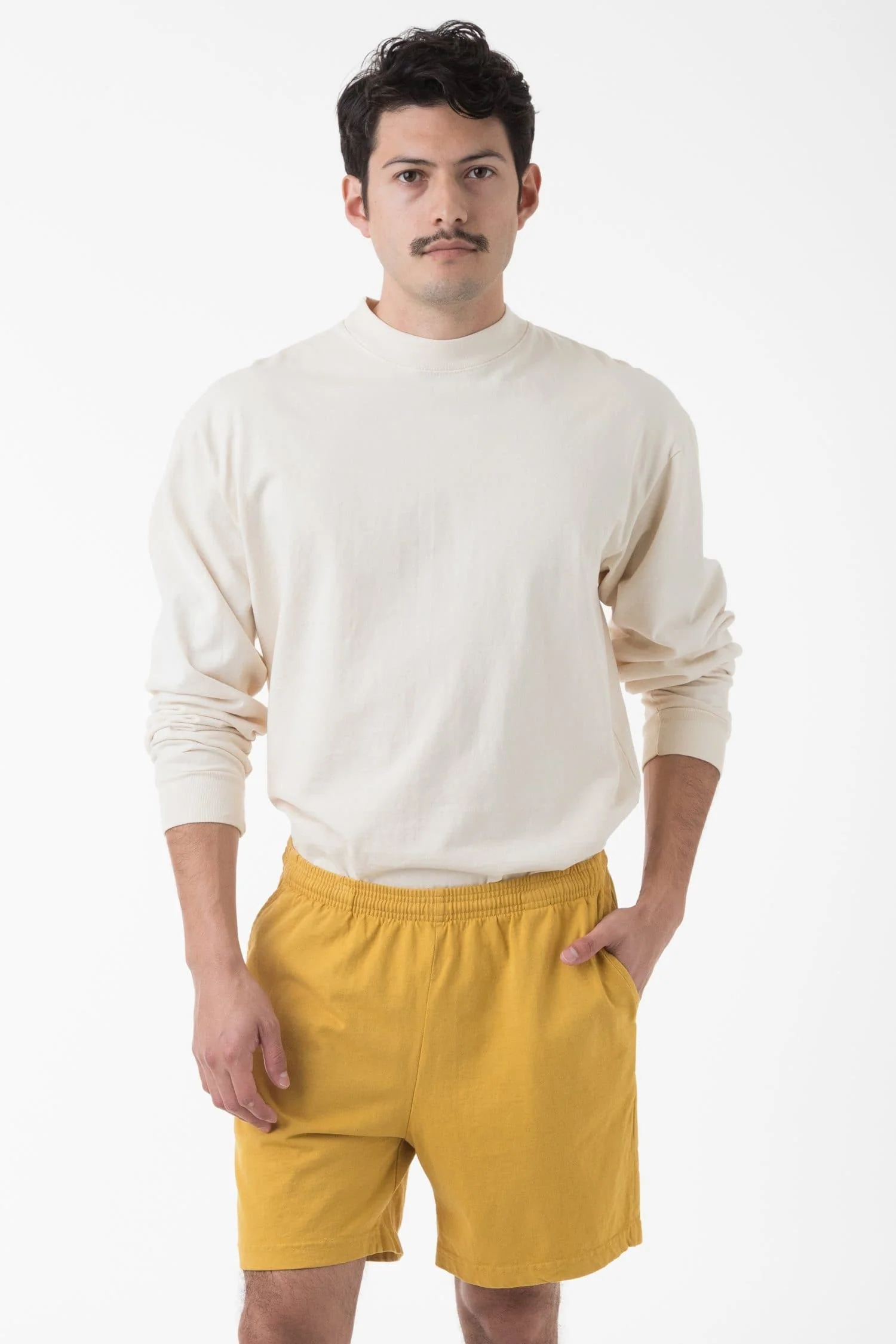 1241GD - Mid-Length Heavy Jersey Shorts - Image 24