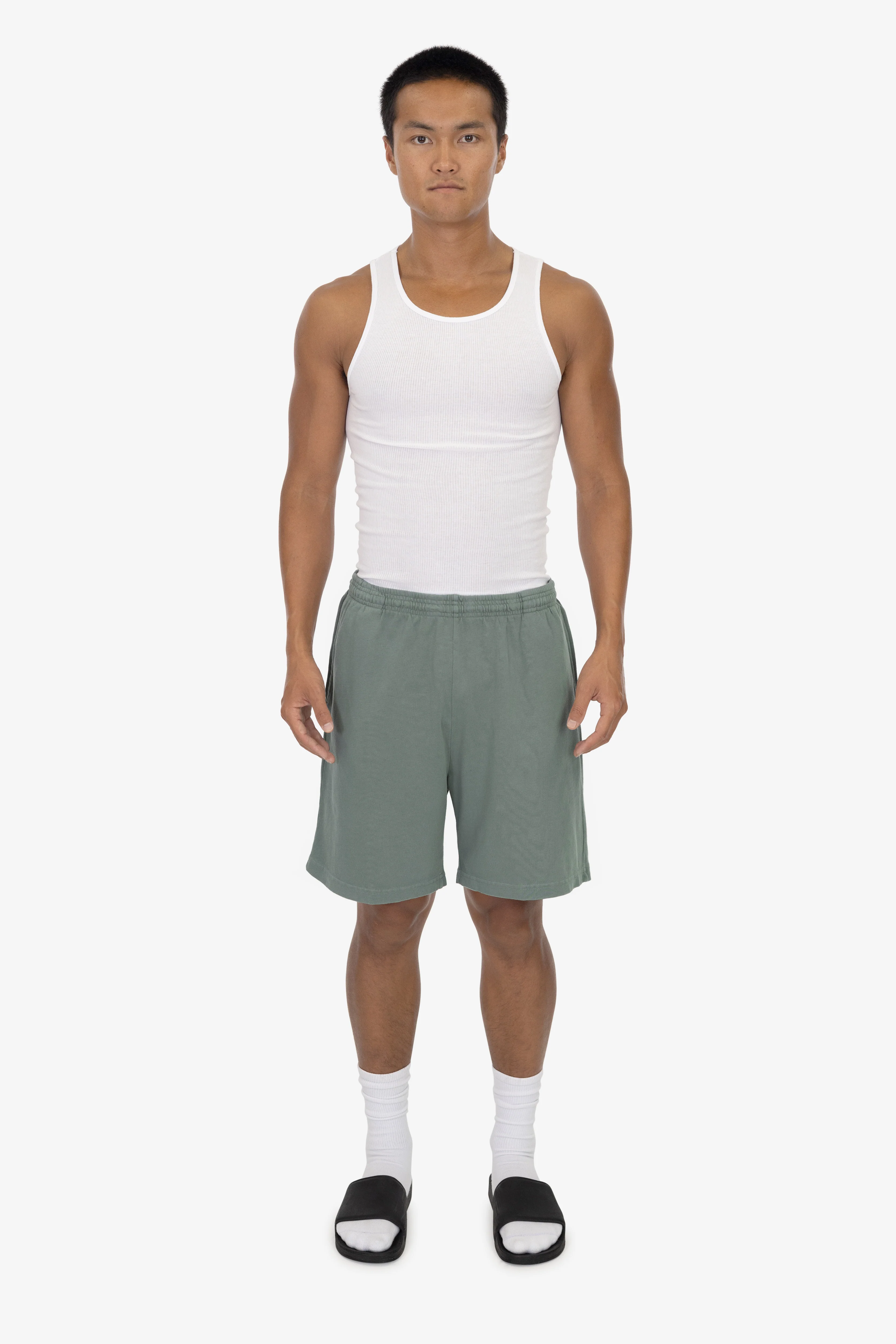 1241GD - Mid-Length Heavy Jersey Shorts - Image 3