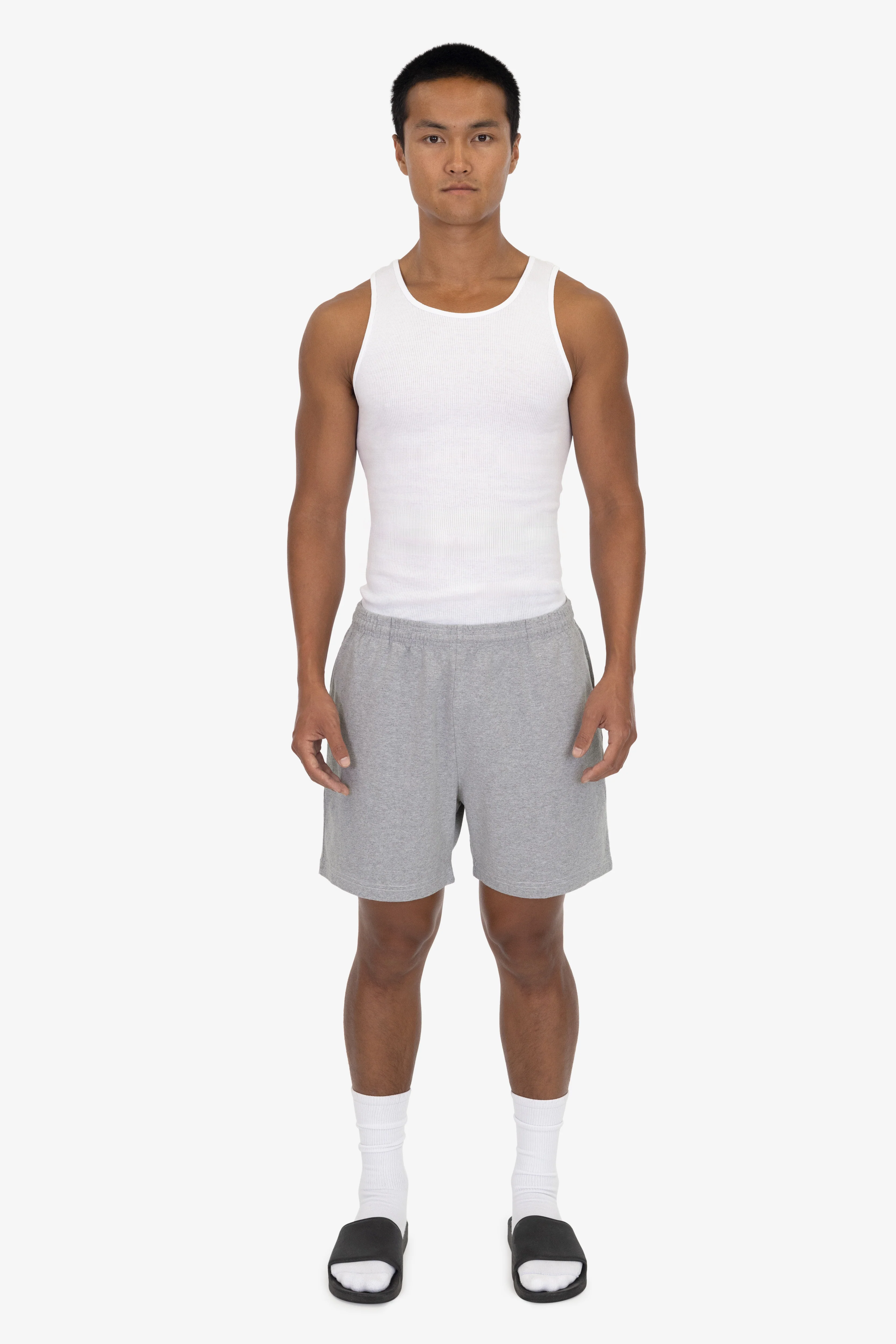 1242GD - Heavy Jersey Garment Dye Gym Shorts - Image 12