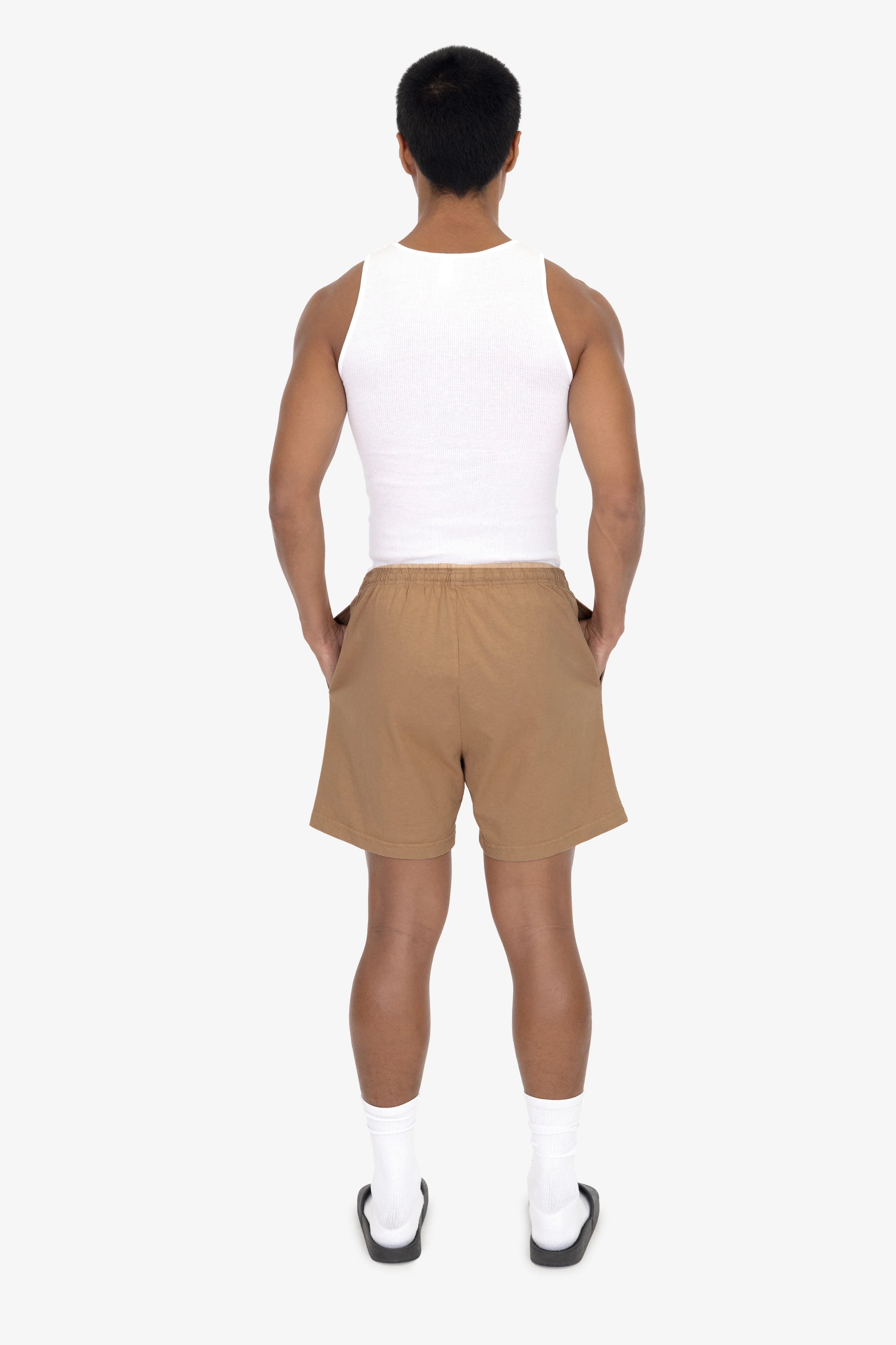 1242GD - Heavy Jersey Garment Dye Gym Shorts - Image 16