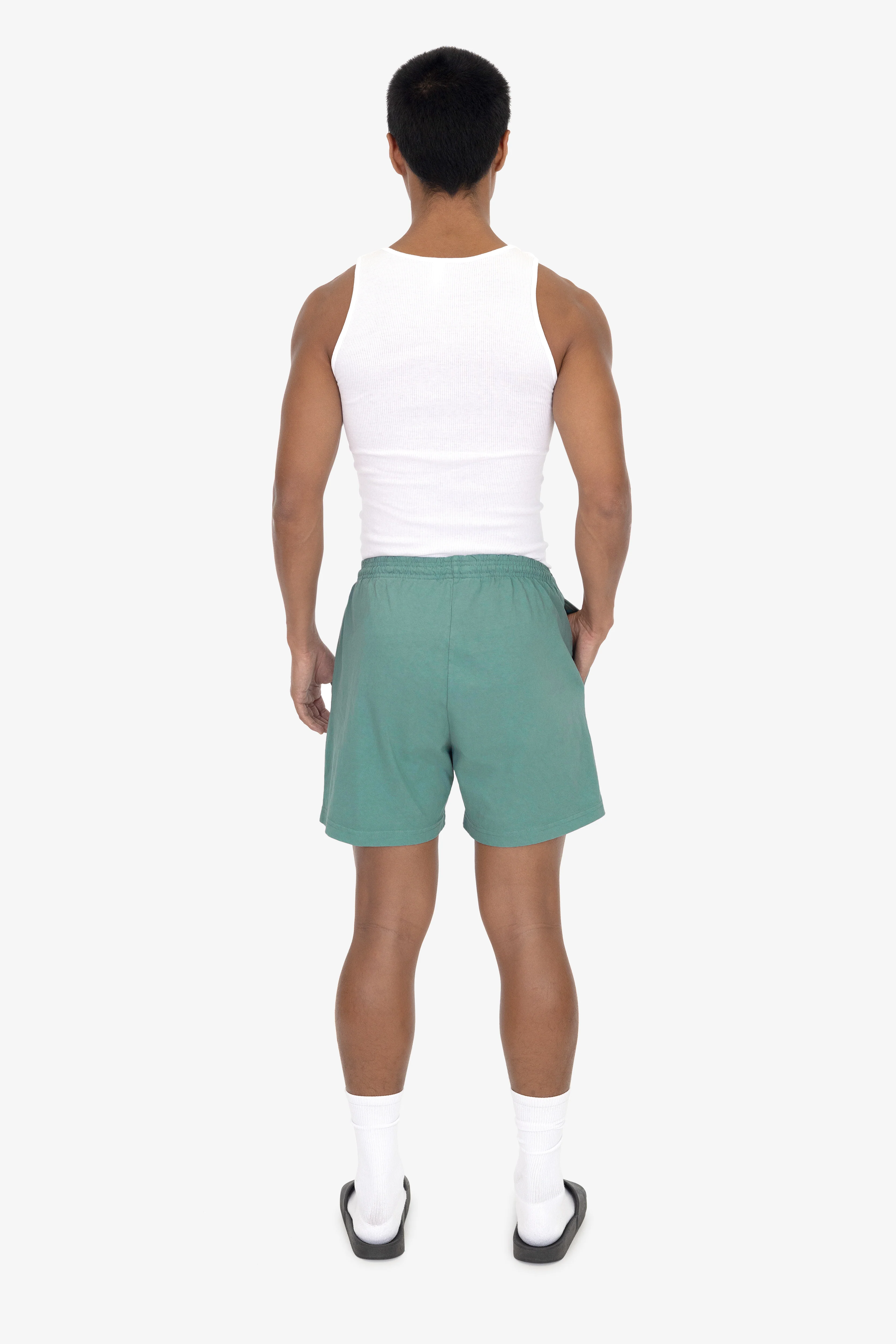 1242GD - Heavy Jersey Garment Dye Gym Shorts - Image 20