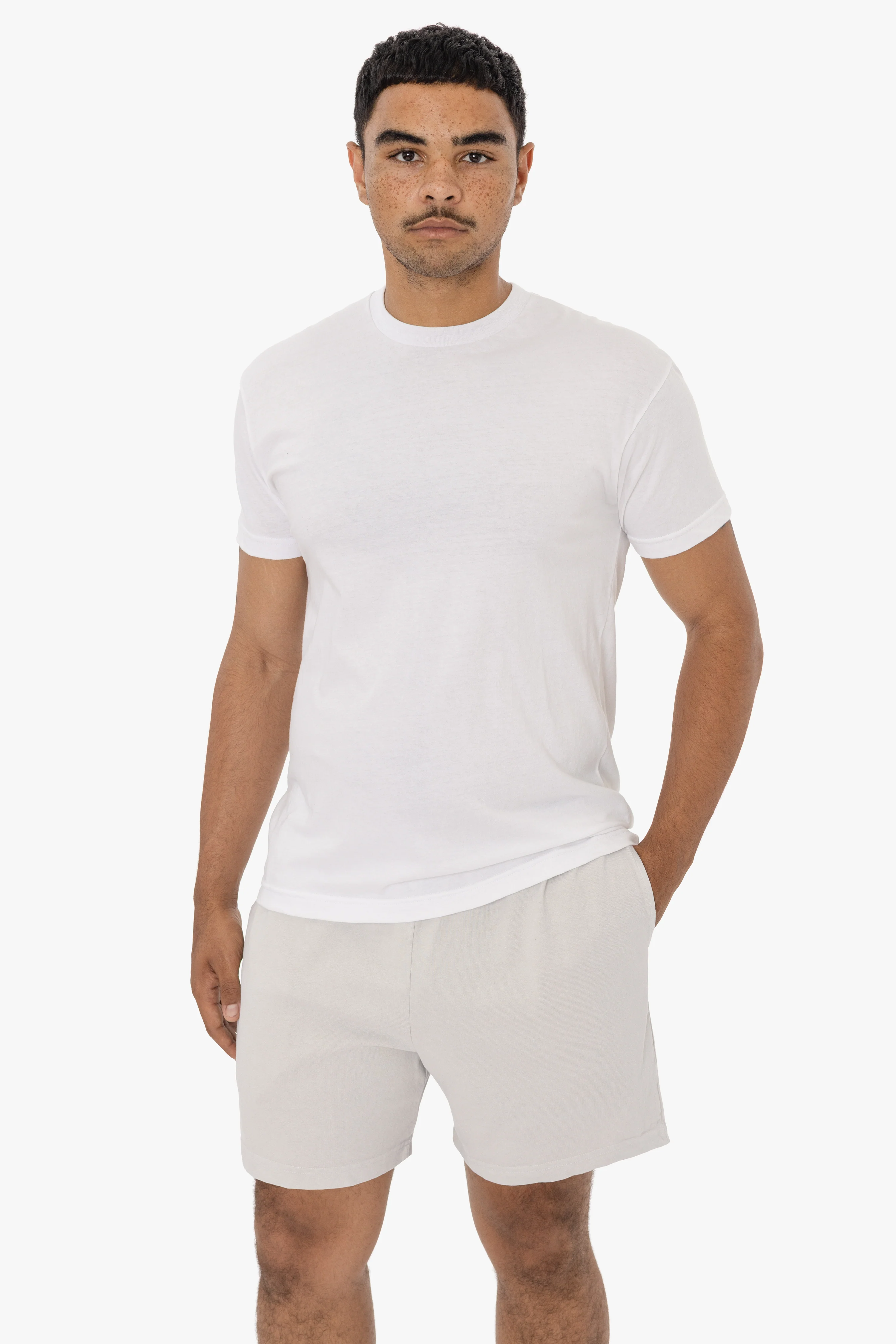 1242GD - Heavy Jersey Garment Dye Gym Shorts - Image 30