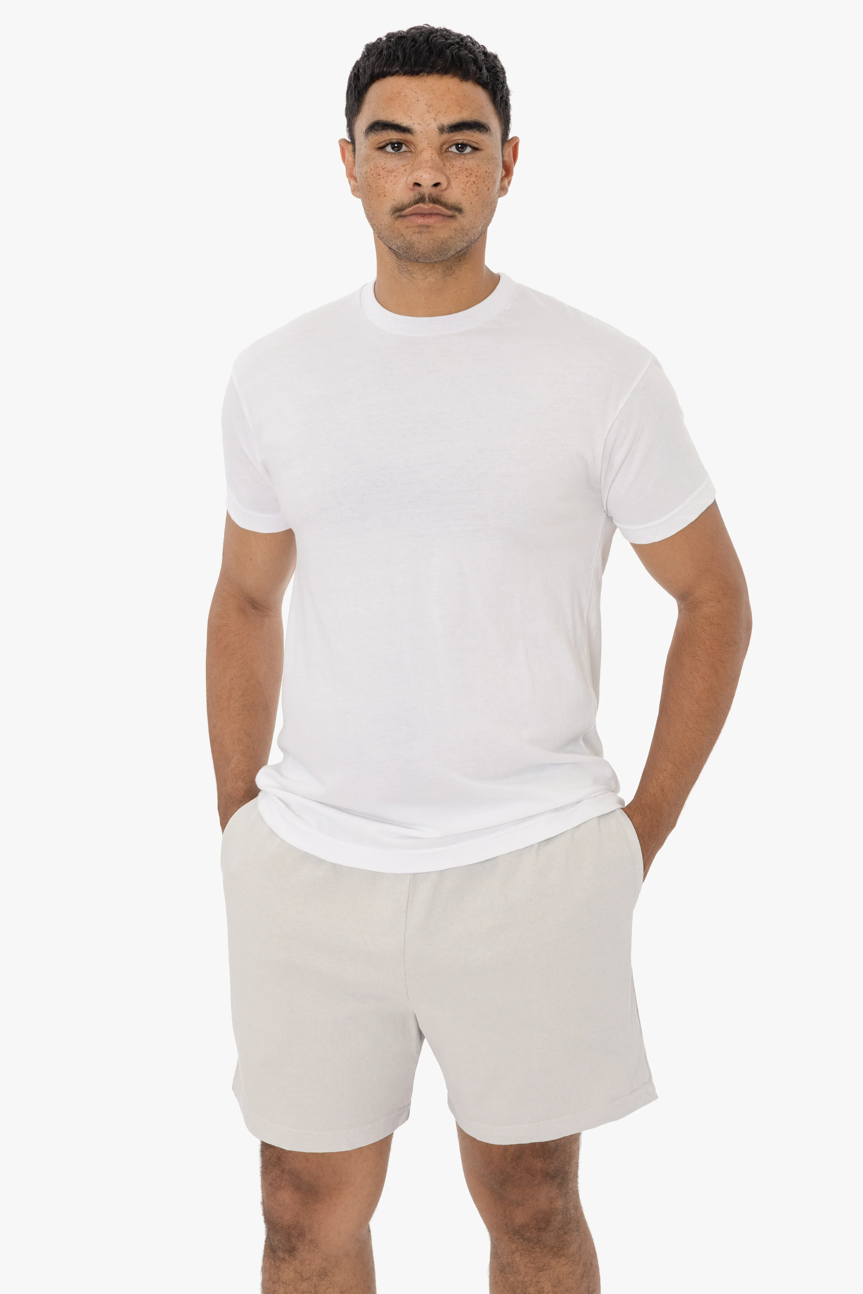 1242GD - Heavy Jersey Garment Dye Gym Shorts - Image 31