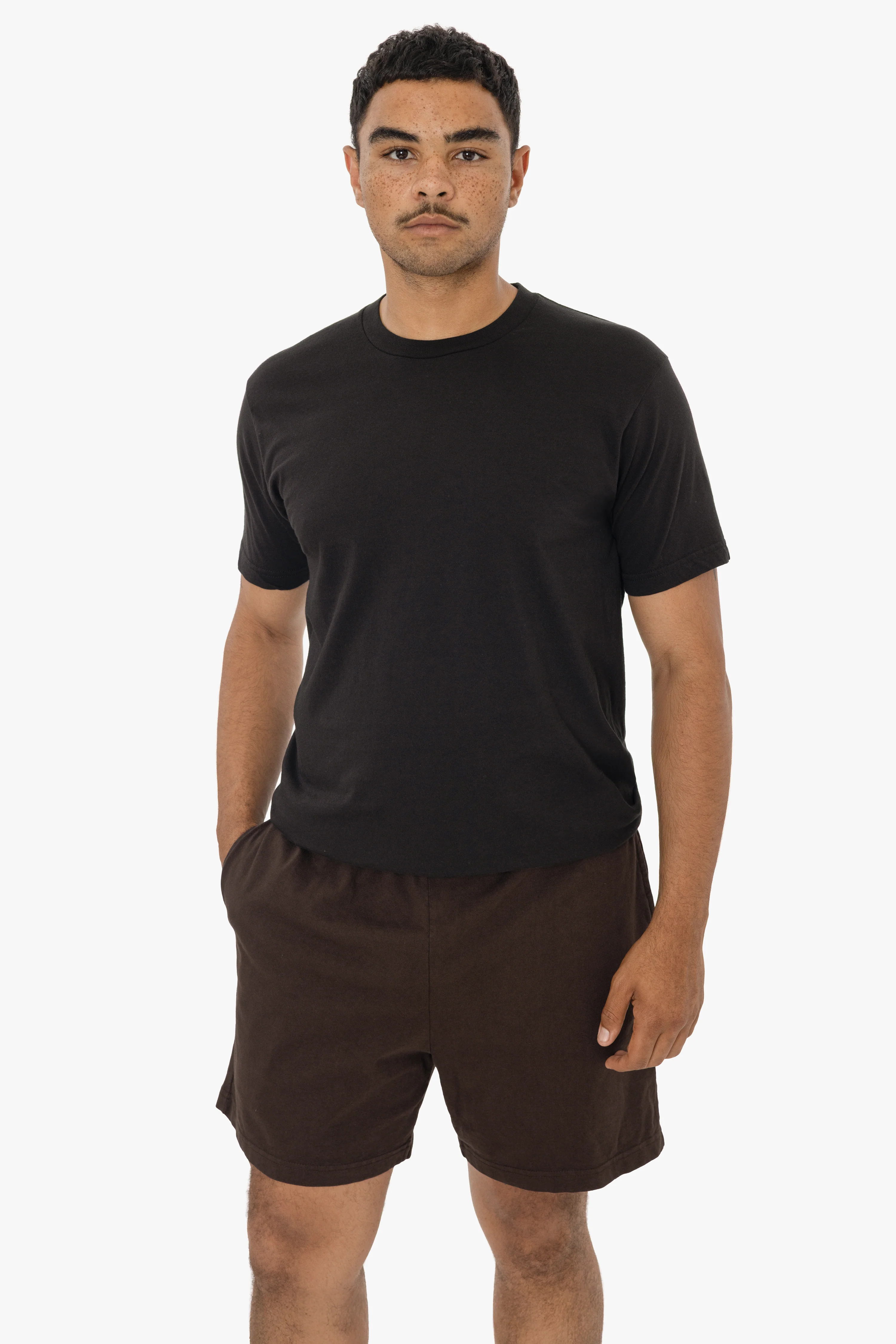 1242GD - Heavy Jersey Garment Dye Gym Shorts - Image 39