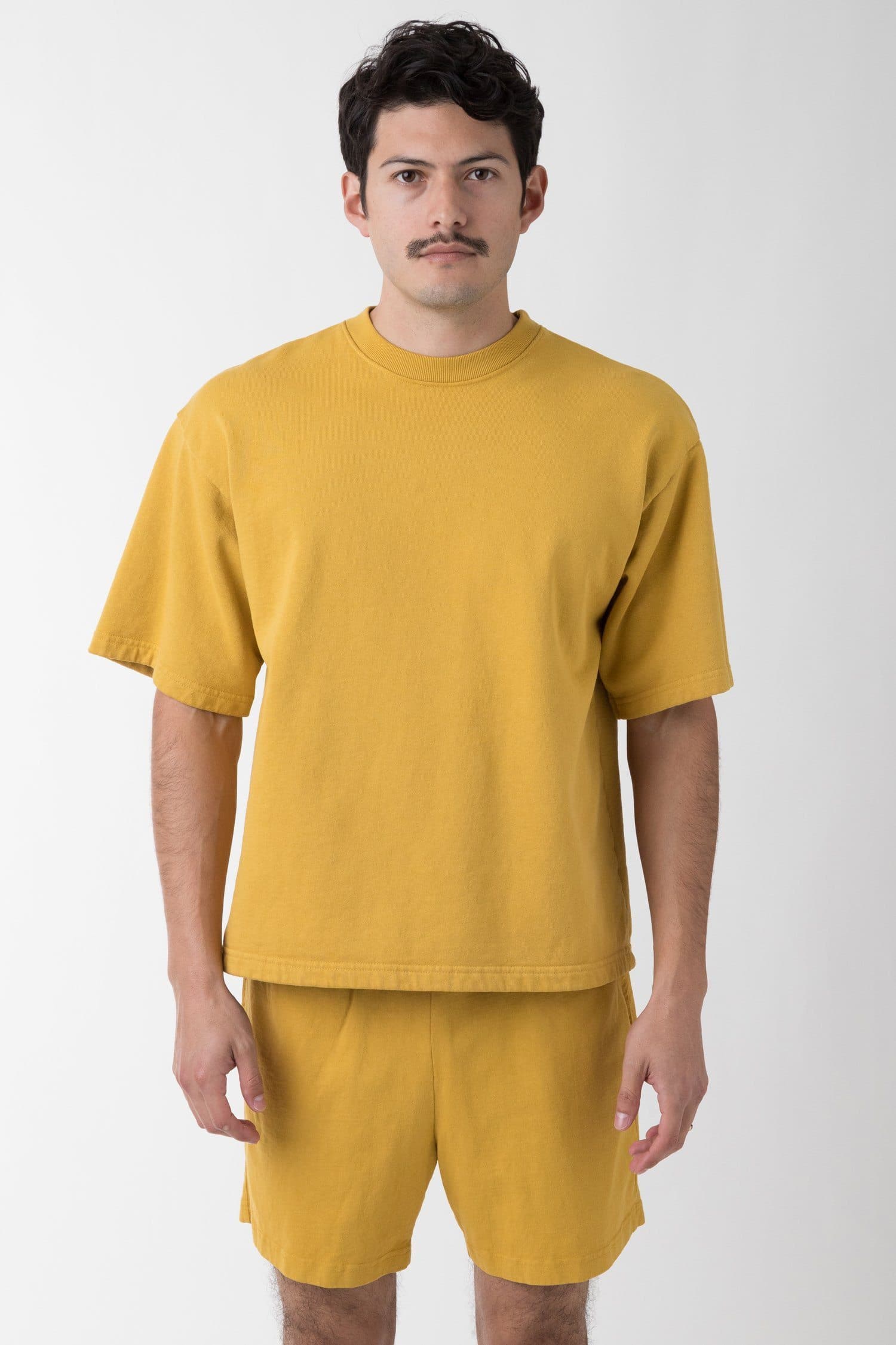 1242GD - Heavy Jersey Garment Dye Gym Shorts - Image 46