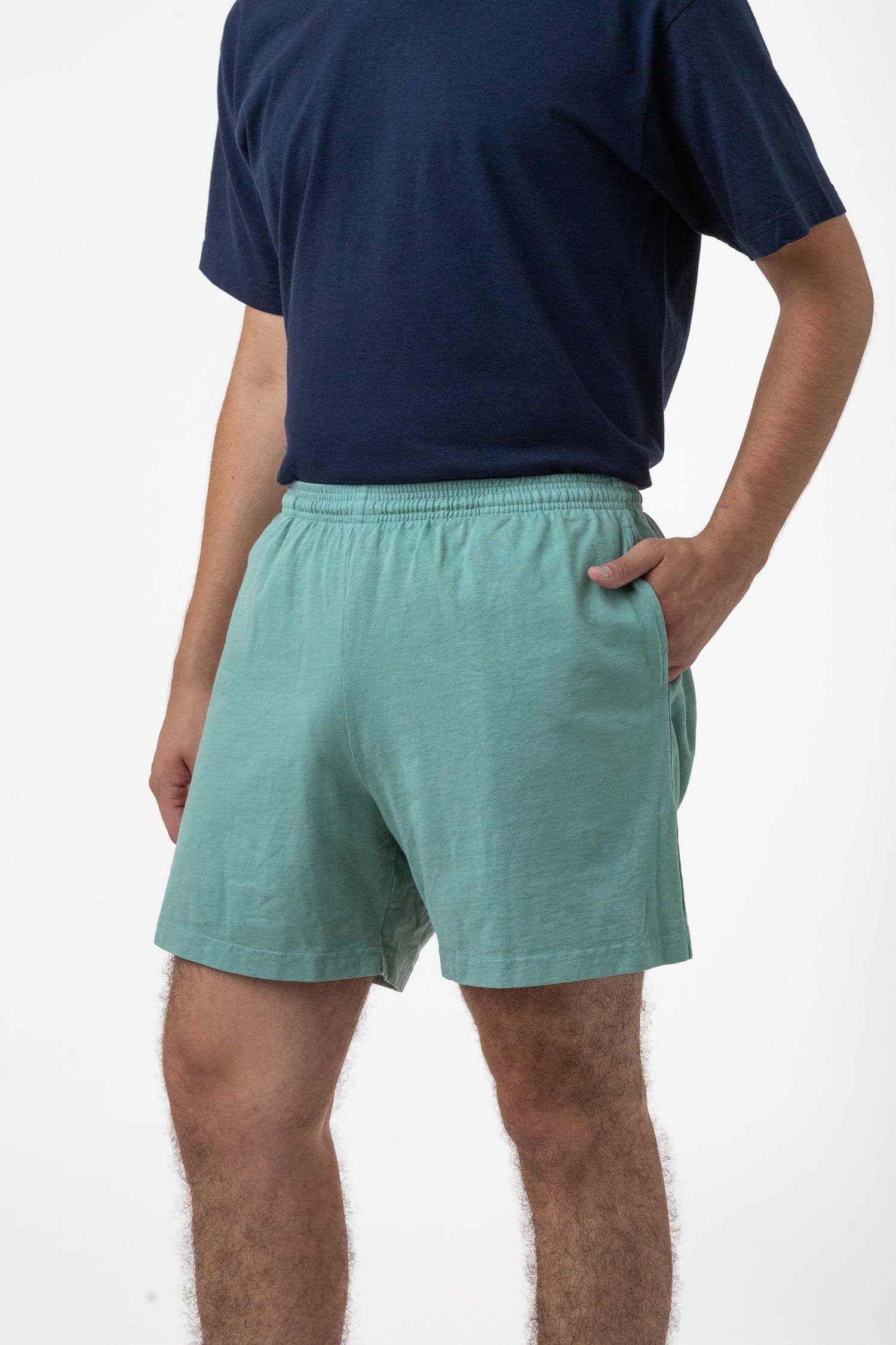 1242GD - Heavy Jersey Garment Dye Gym Shorts - Image 47