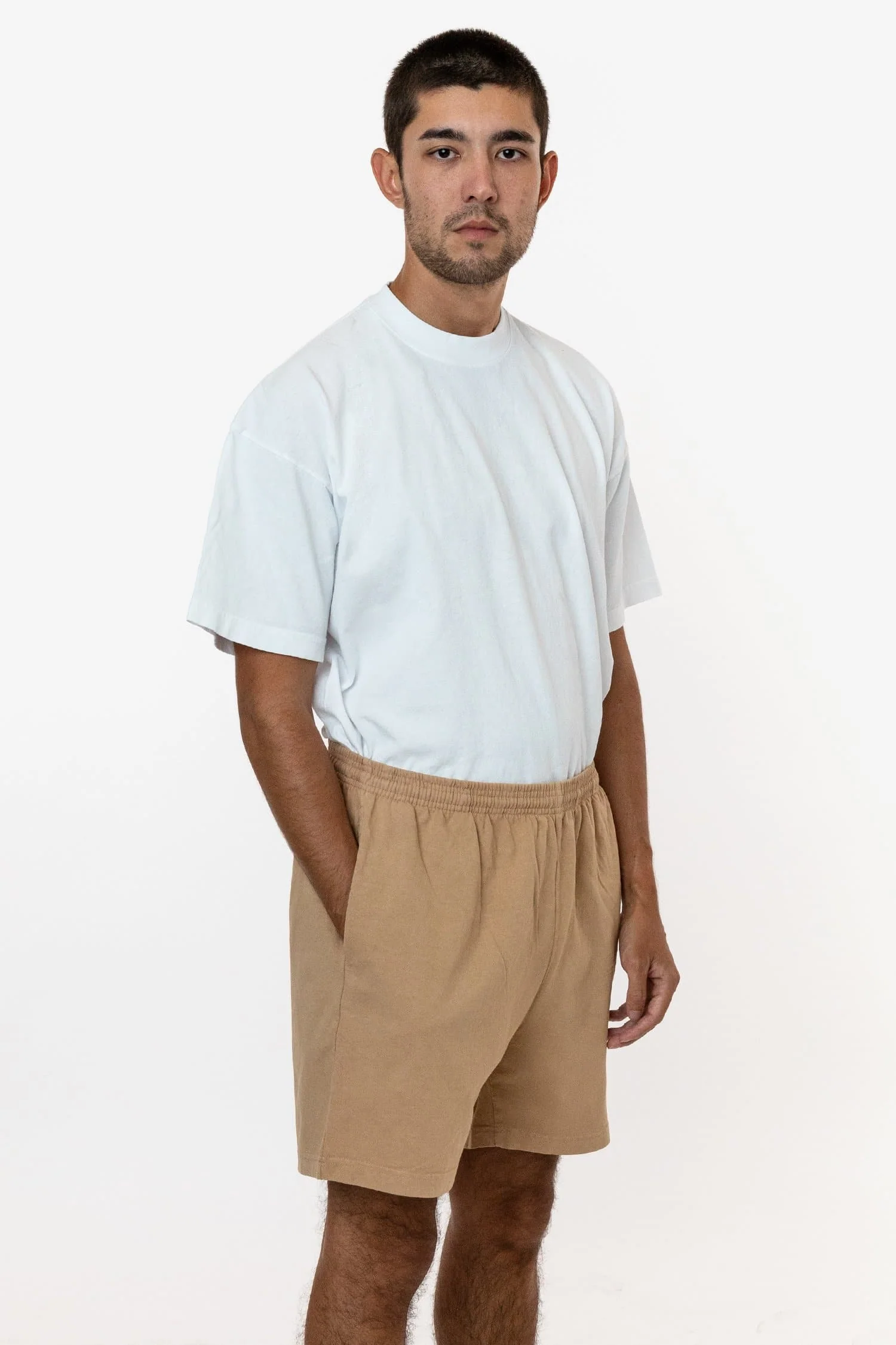 1242GD - Heavy Jersey Garment Dye Gym Shorts - Image 56