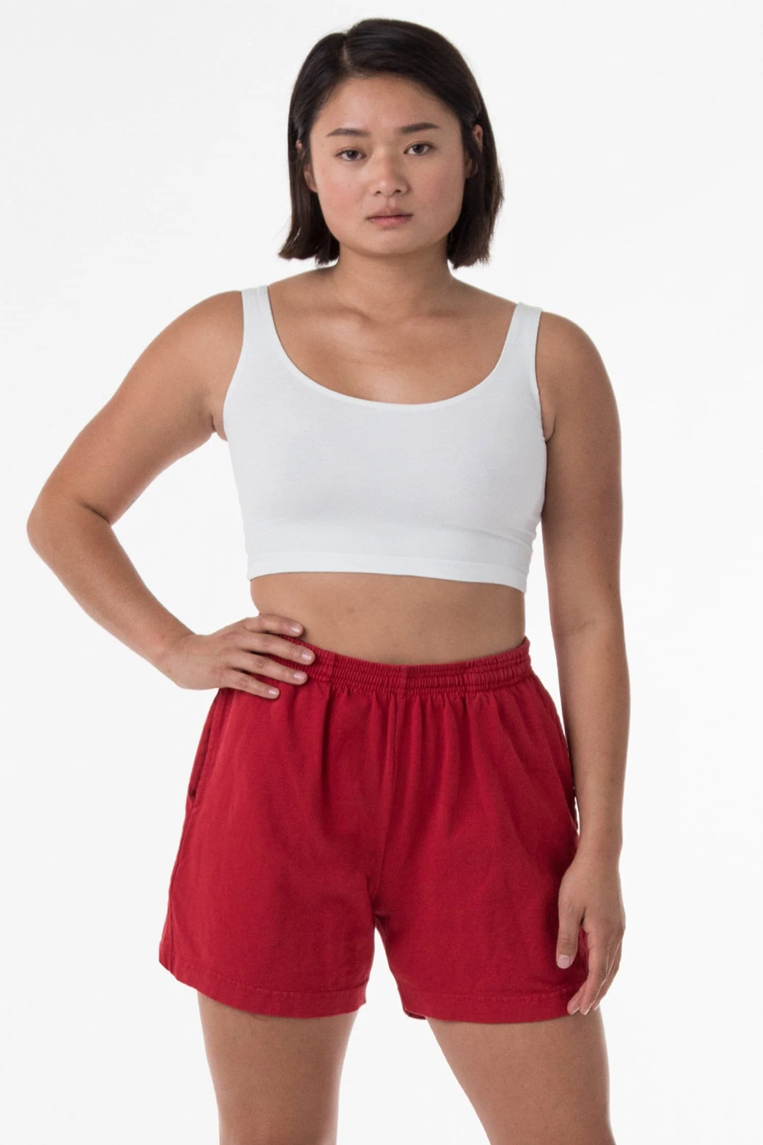 1242GD Unisex - Heavy Jersey Garment Dye Gym Shorts - Image 11