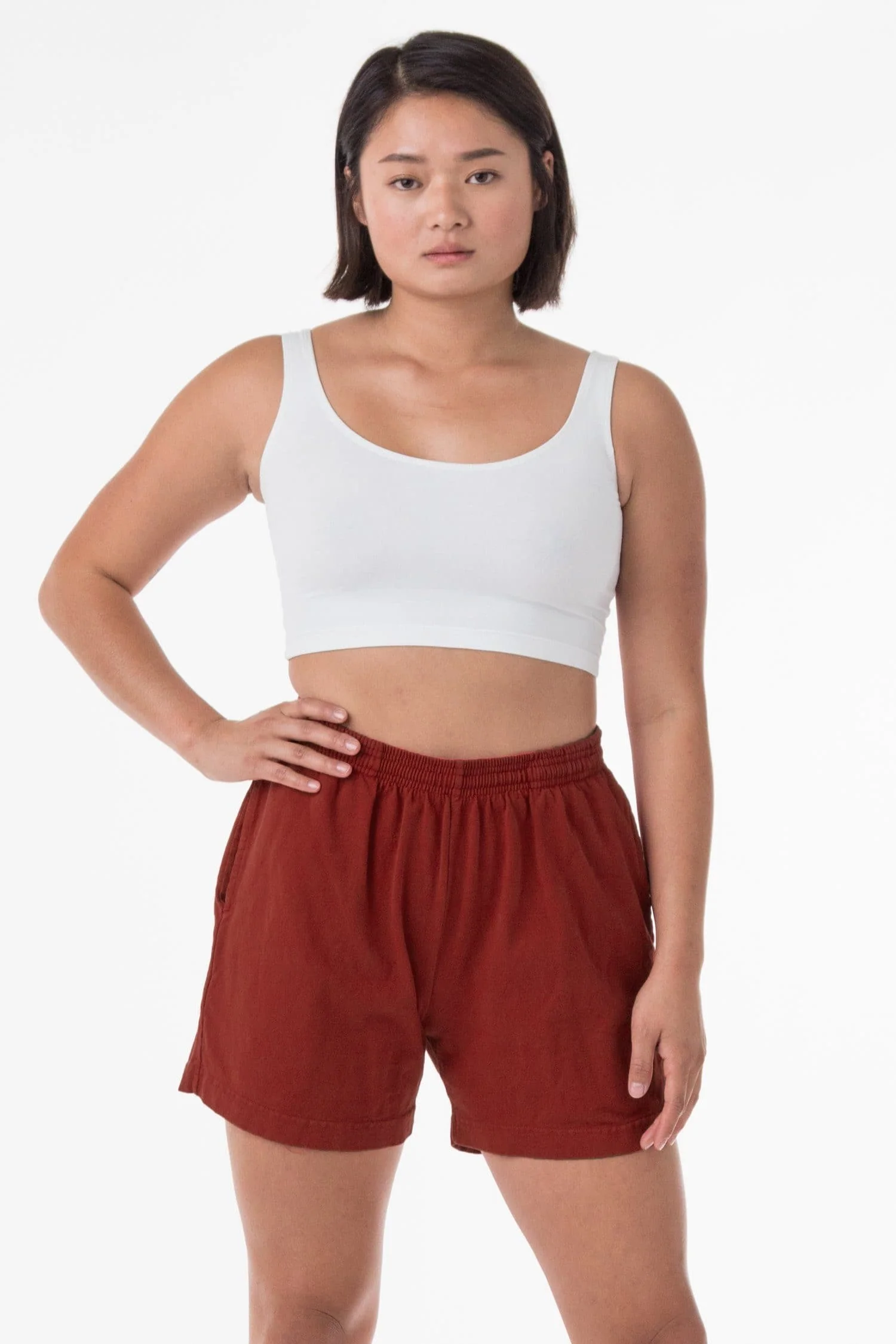 1242GD Unisex - Heavy Jersey Garment Dye Gym Shorts - Image 13