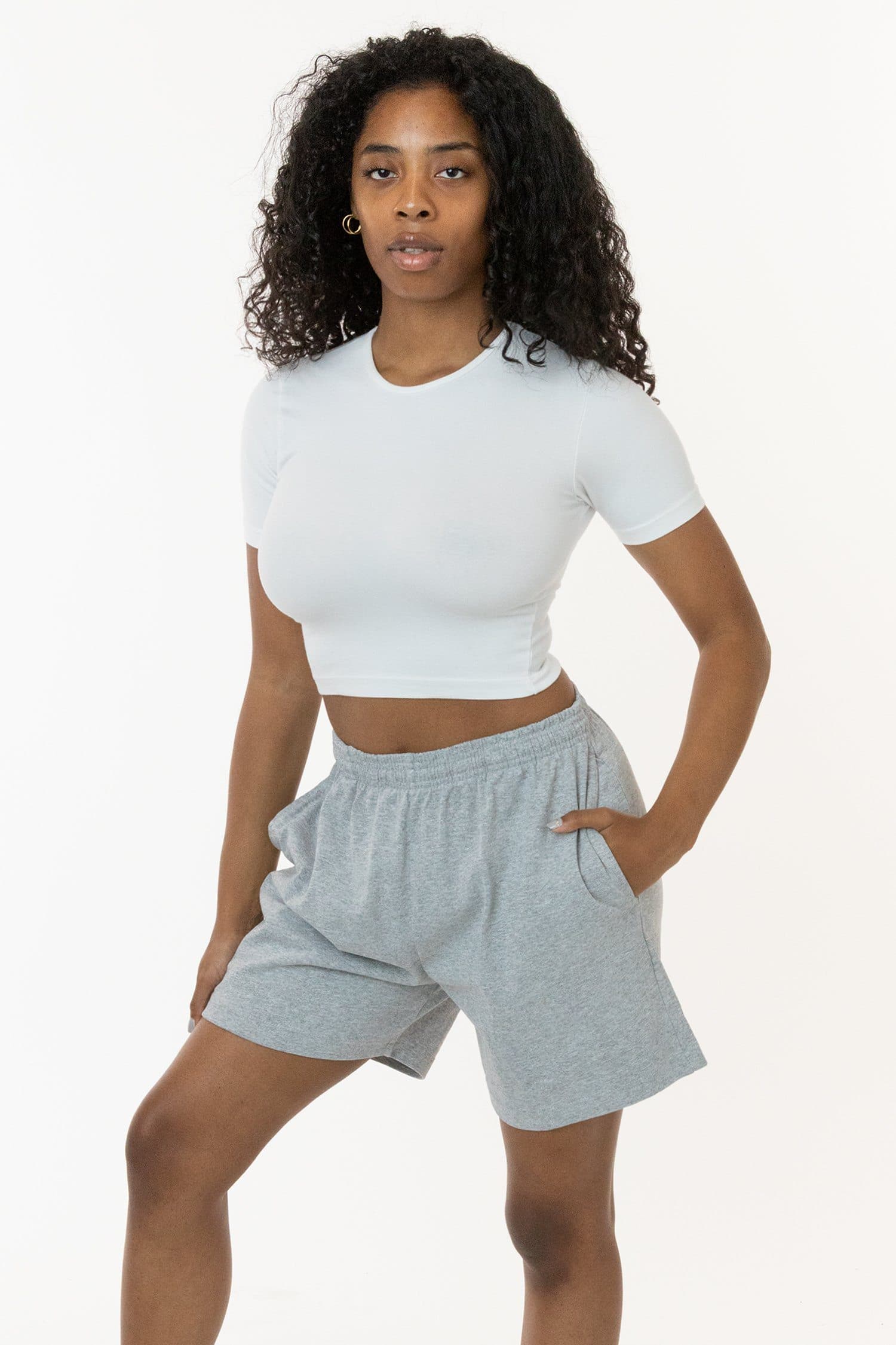 1242GD Unisex - Heavy Jersey Garment Dye Gym Shorts - Image 14