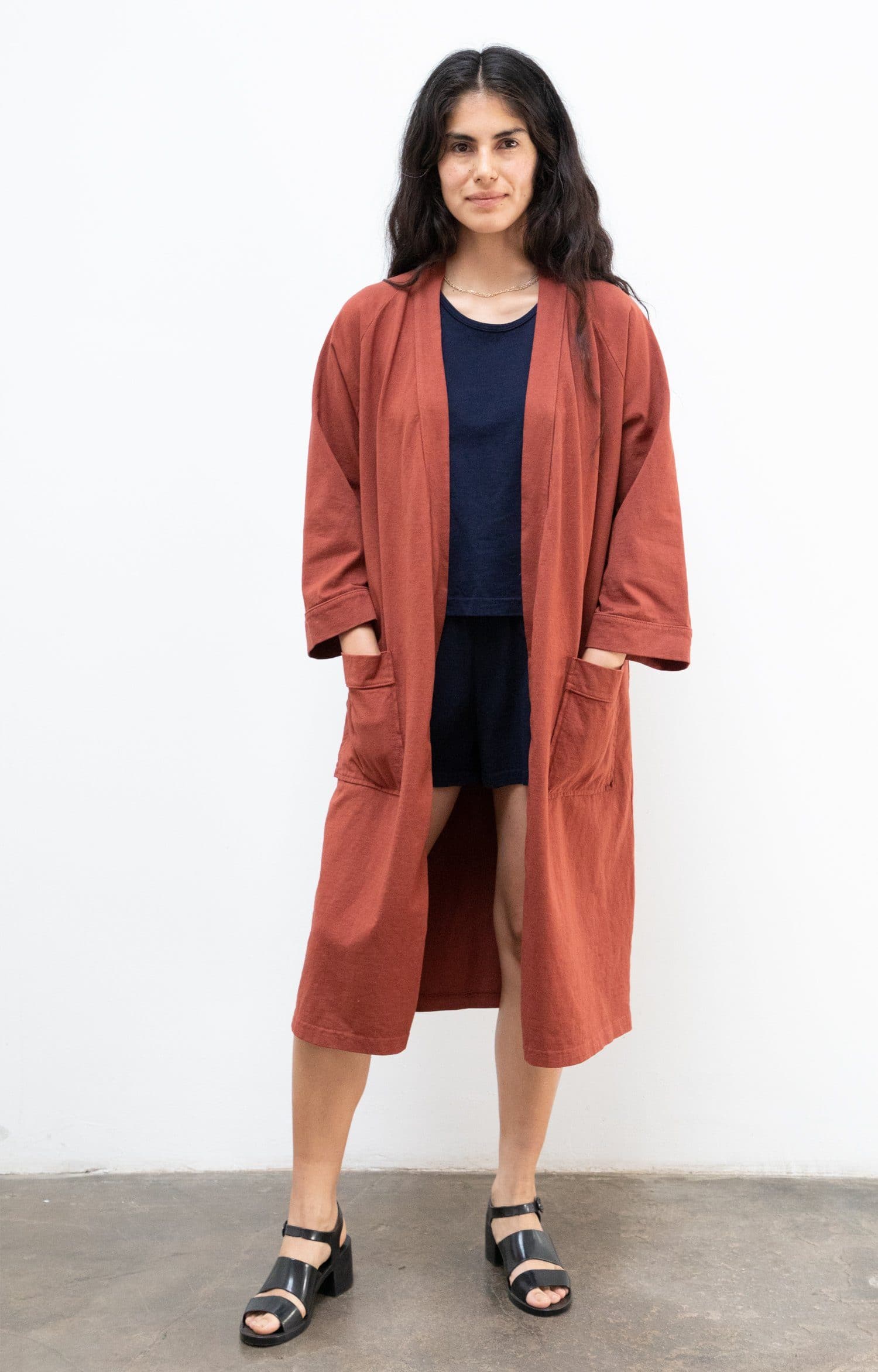 1247GD - Women's Heavy Jersey House Robe - Image 10