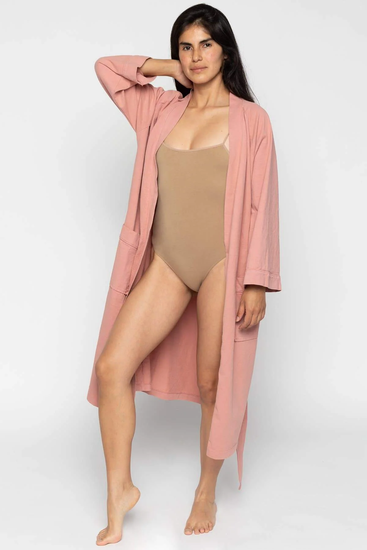 1247GD - Women's Heavy Jersey House Robe - Image 7