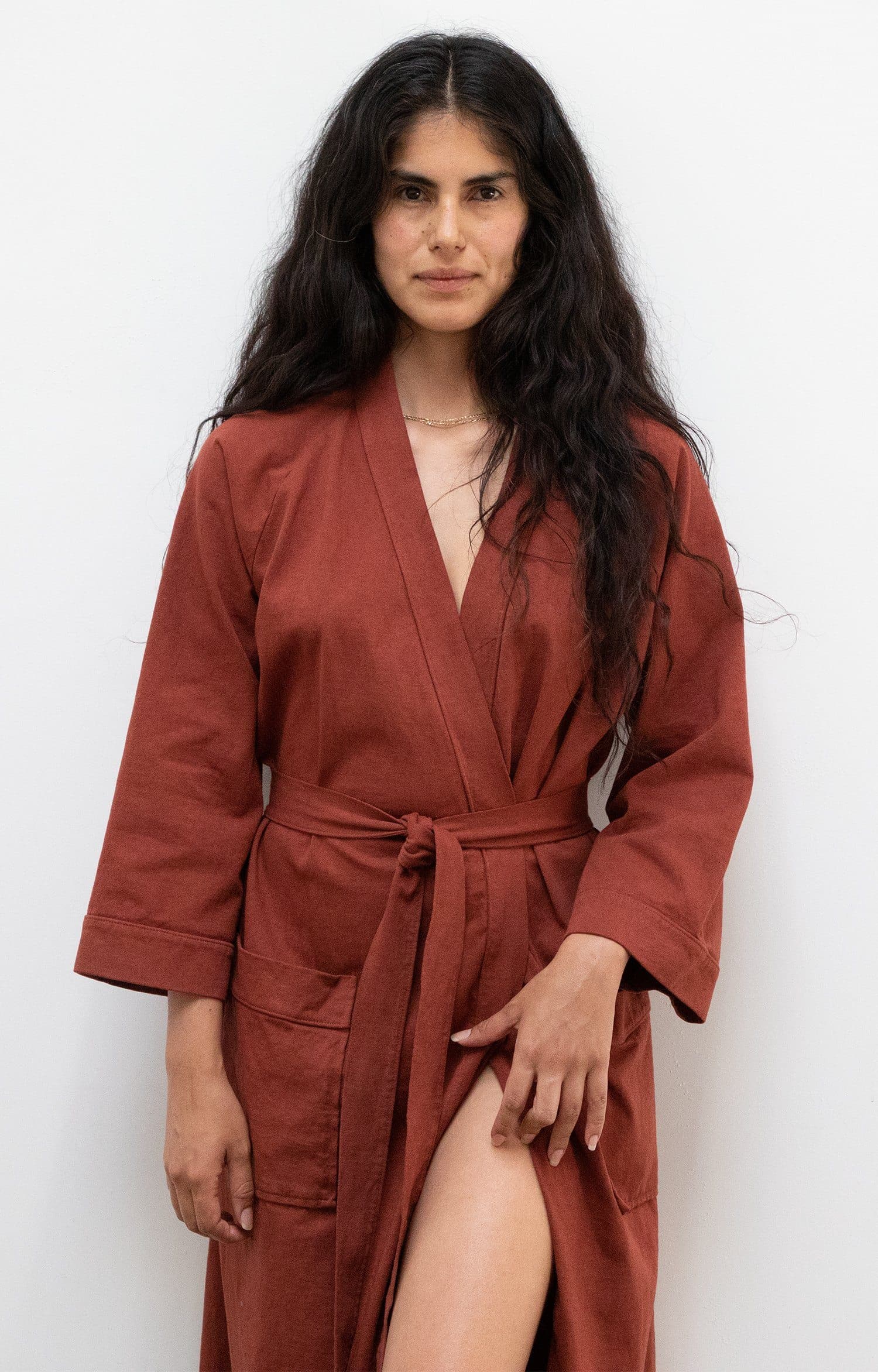 1247GD - Women's Heavy Jersey House Robe - Image 8