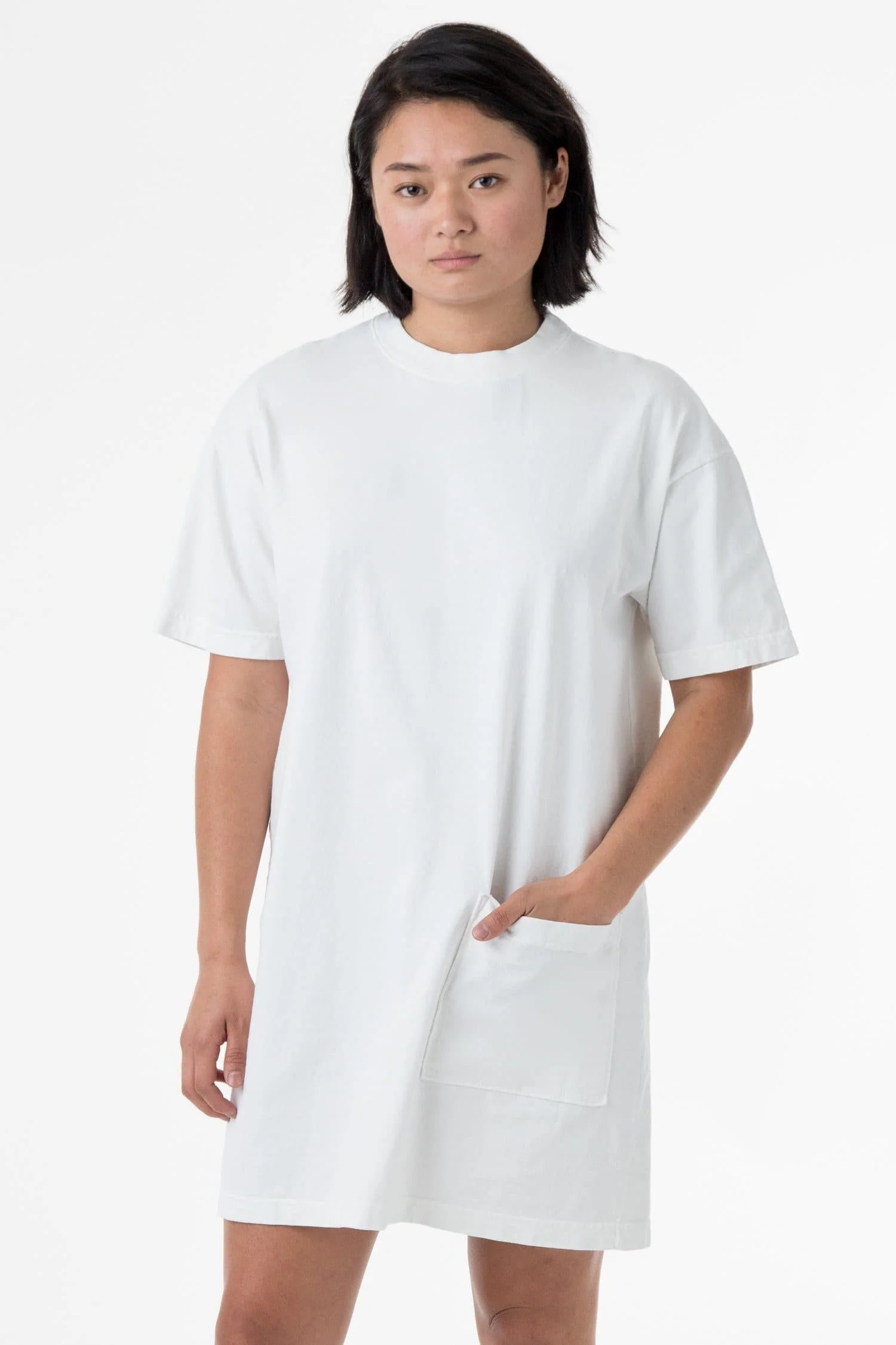 1431GD - Garment Dye Oversized T-shirt Dress - Image 14