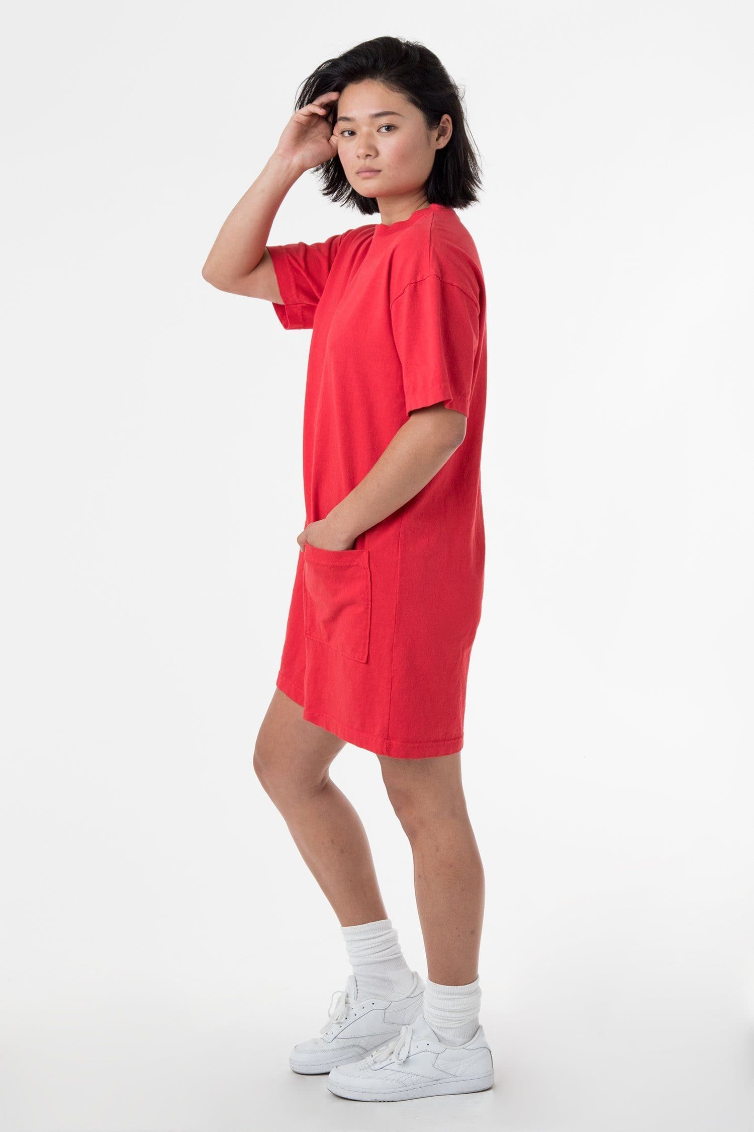 1431GD - Garment Dye Oversized T-shirt Dress - Image 18