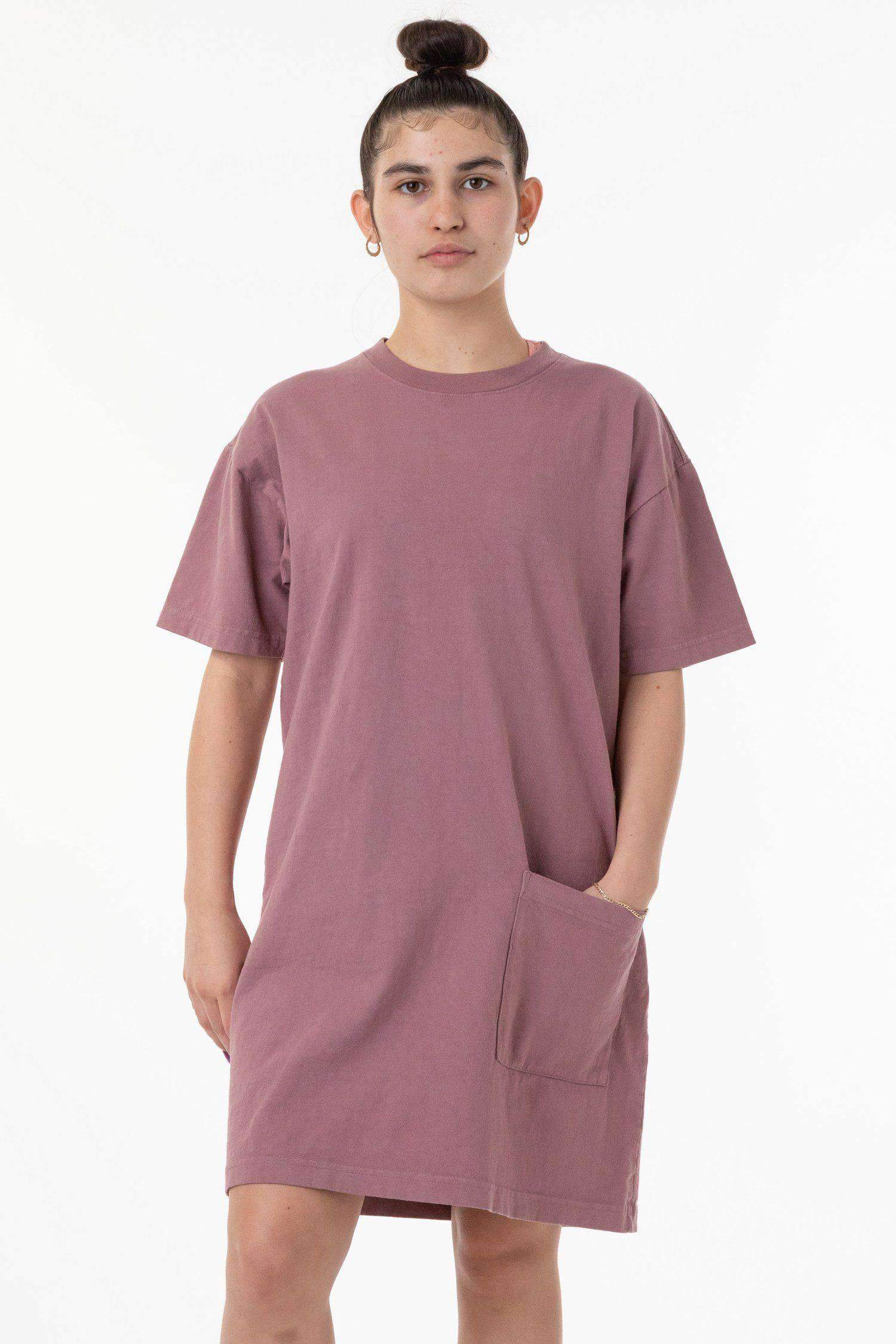 1431GD - Garment Dye Oversized T-shirt Dress - Image 28
