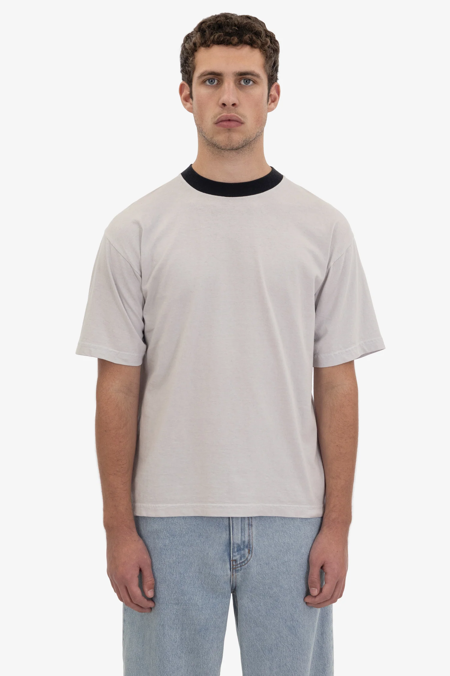 1801GDRIN - 6.5oz Garment Dye Crew Neck Ringer T-Shirt - Image 16