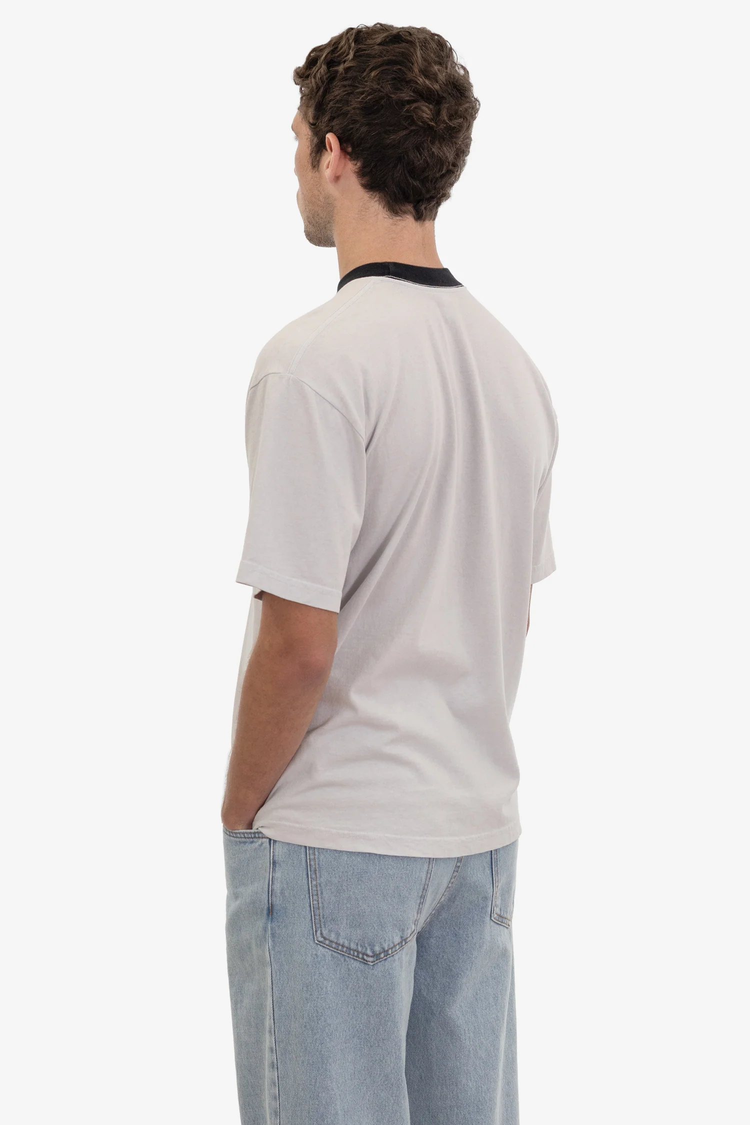 1801GDRIN - 6.5oz Garment Dye Crew Neck Ringer T-Shirt - Image 18