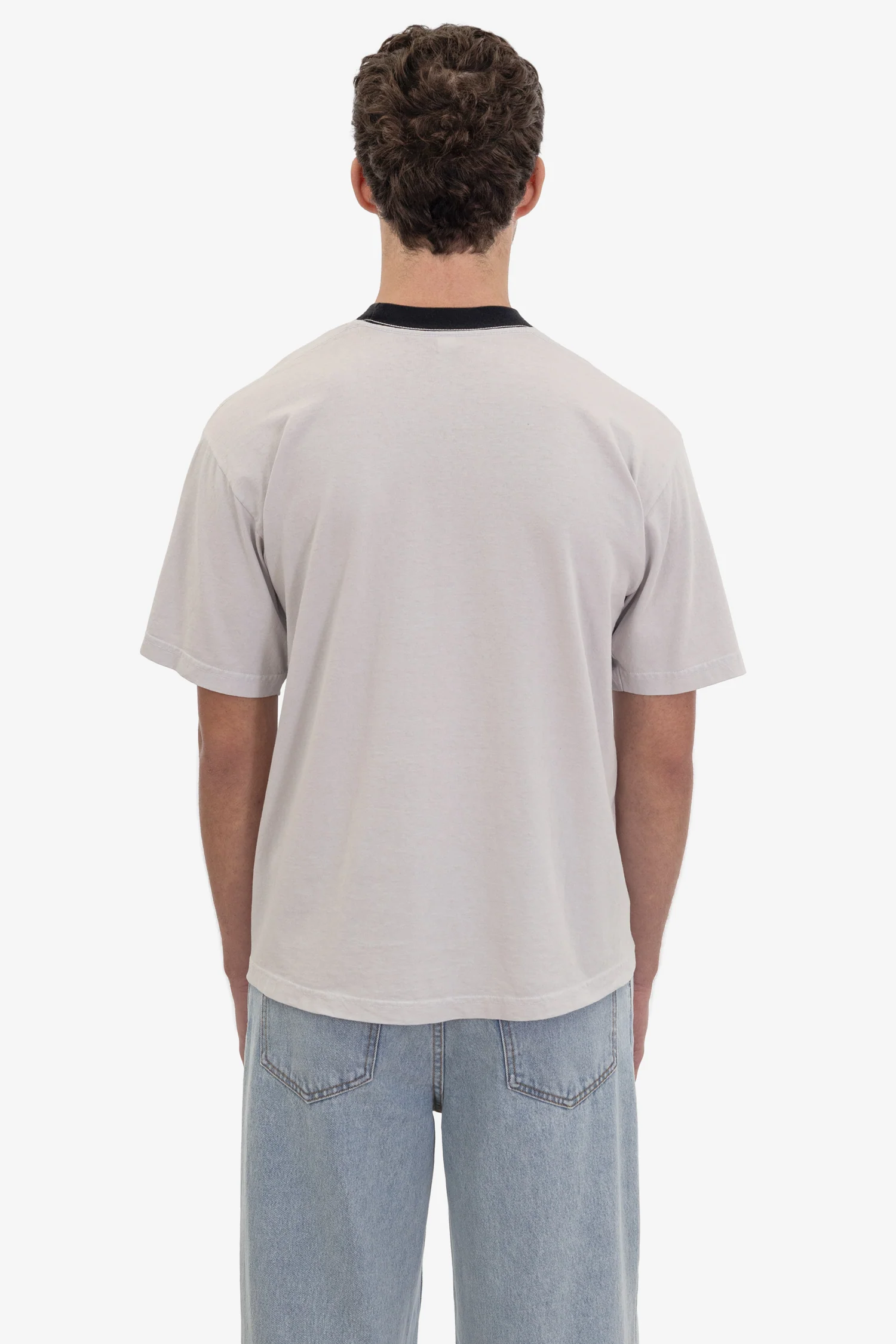 1801GDRIN - 6.5oz Garment Dye Crew Neck Ringer T-Shirt - Image 19