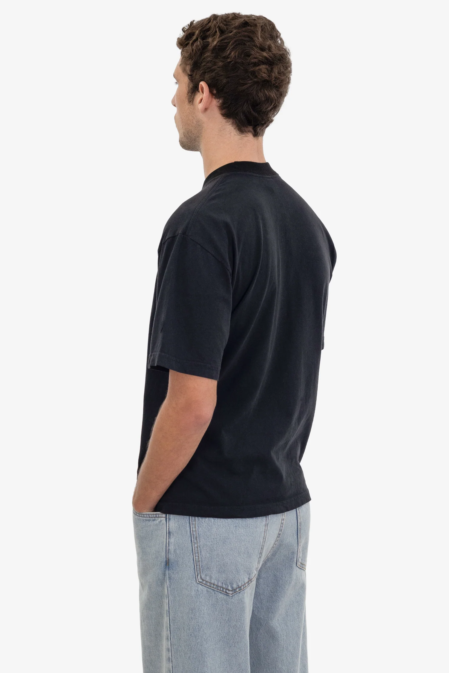 1801GDRIN - 6.5oz Garment Dye Crew Neck Ringer T-Shirt - Image 25