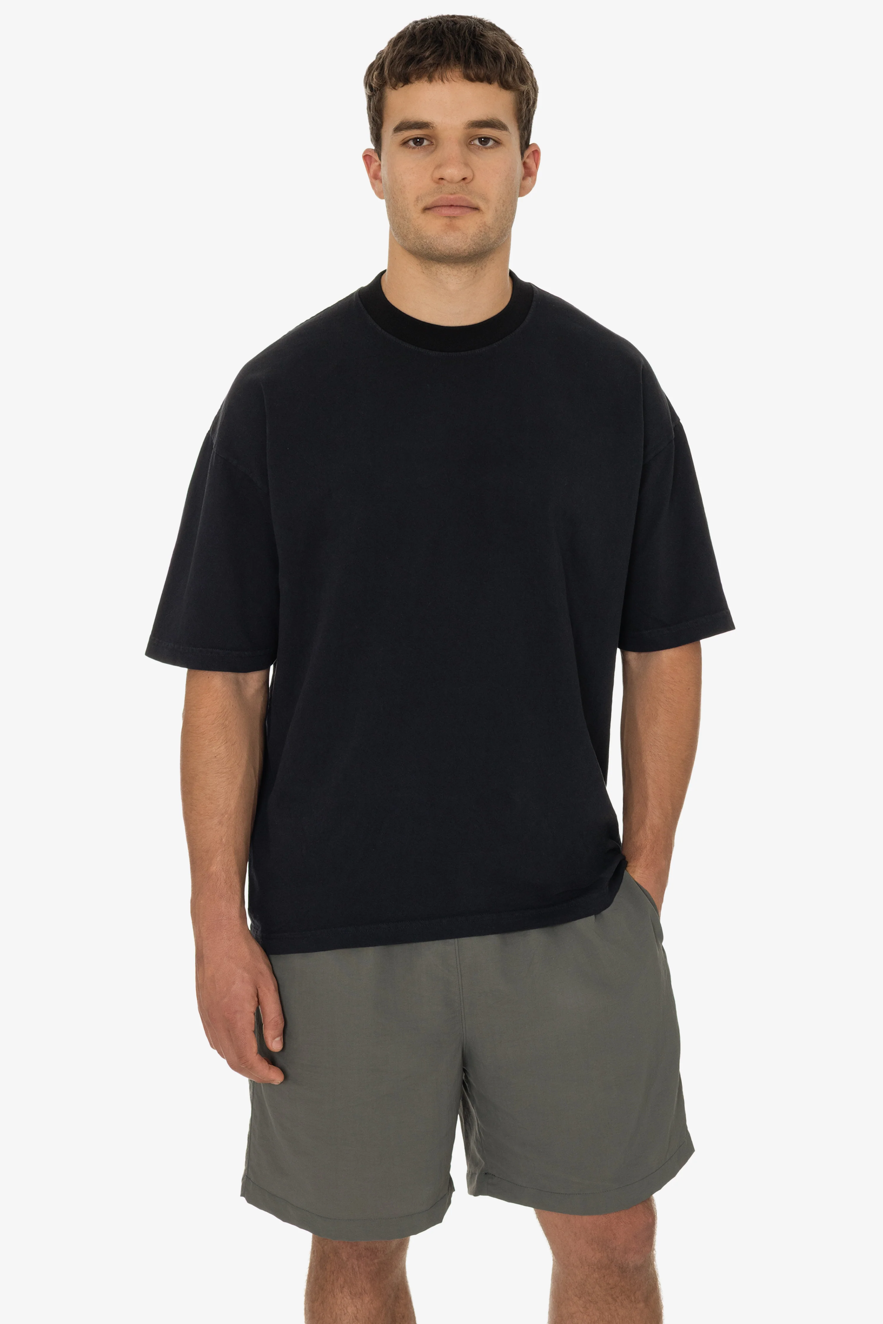 1801GDRIN - 6.5oz Garment Dye Crew Neck Ringer T-Shirt - Image 27