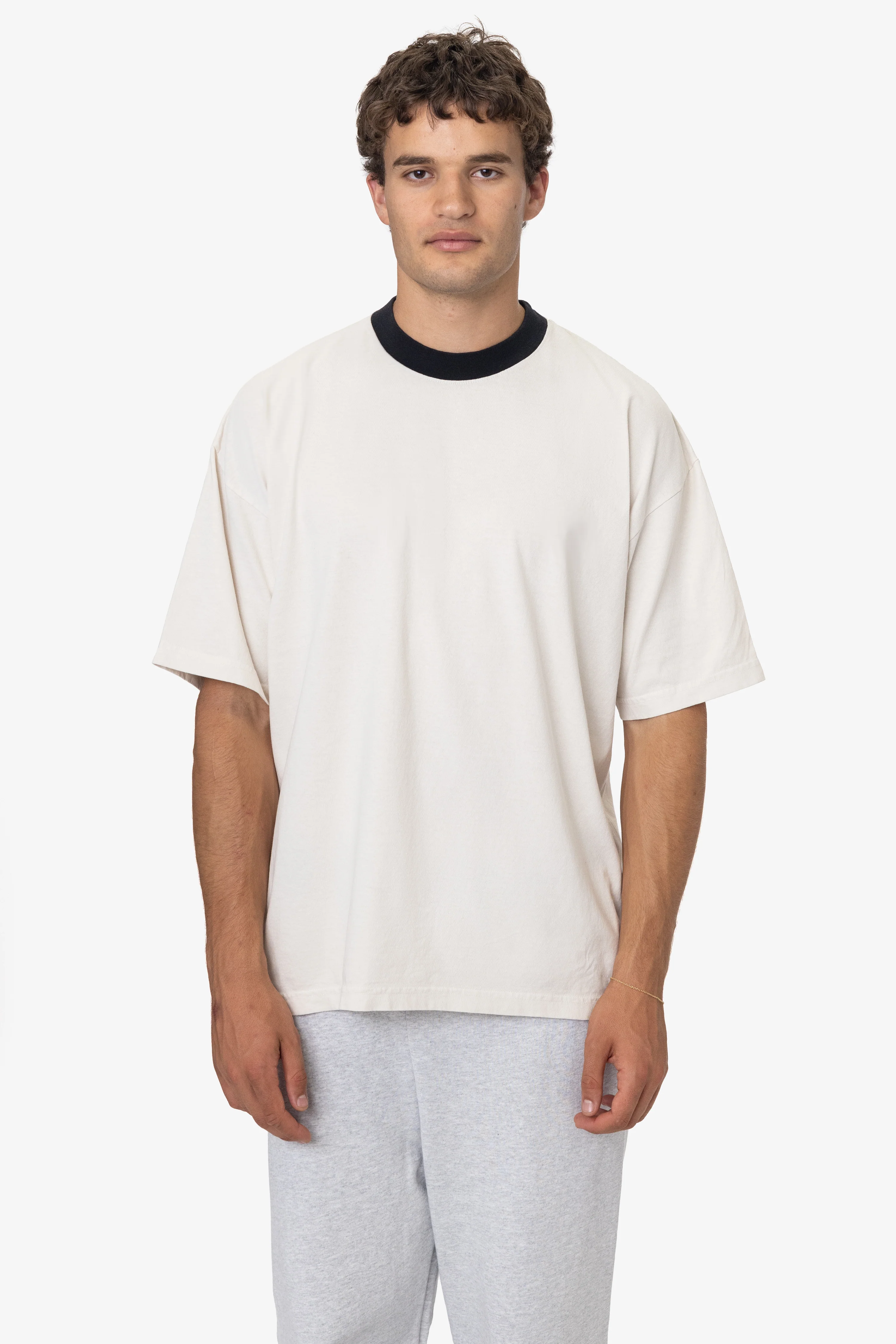 1801GDRIN - 6.5oz Garment Dye Crew Neck Ringer T-Shirt - Image 28