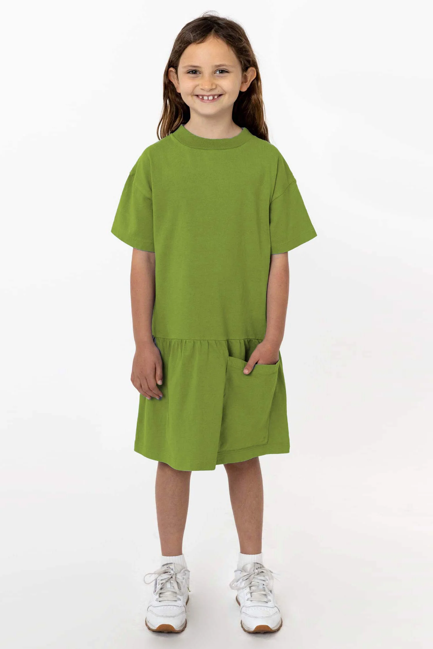 18131GD - Kids Heavy Jersey Dress - Image 16