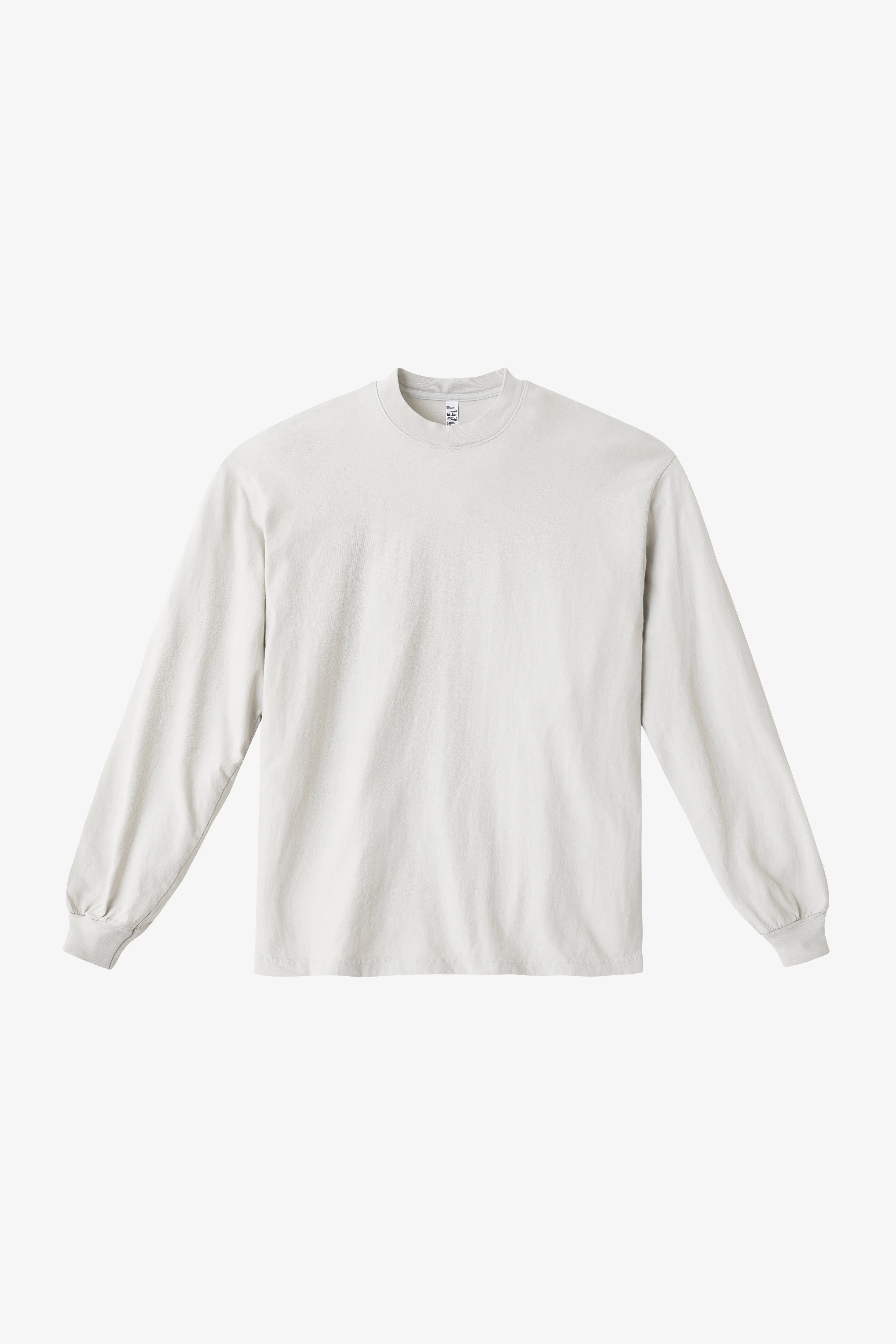 1807GD Unisex - 6.5oz Long Sleeve Garment Dye Crew Neck T-Shirt - Image 25