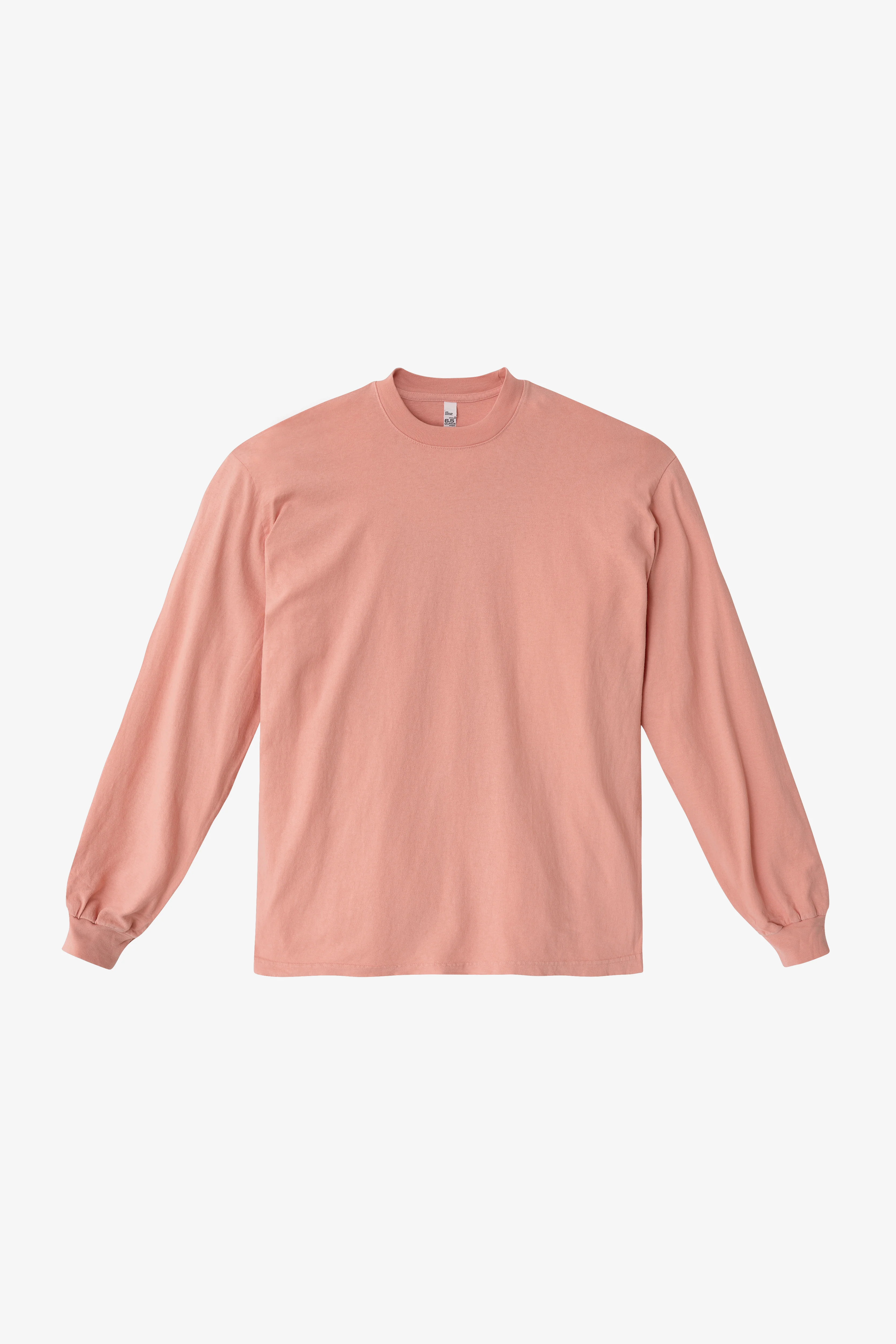 1807GD Unisex - 6.5oz Long Sleeve Garment Dye Crew Neck T-Shirt - Image 29