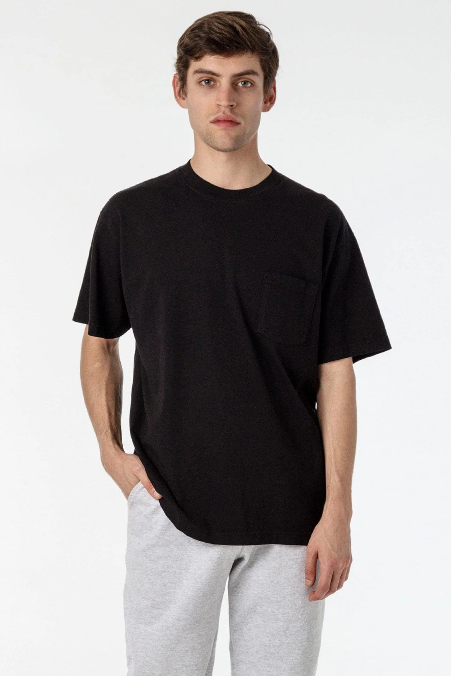 1809GD Mix - Short Sleeve Garment Dye Pocket T-Shirt - Image 2