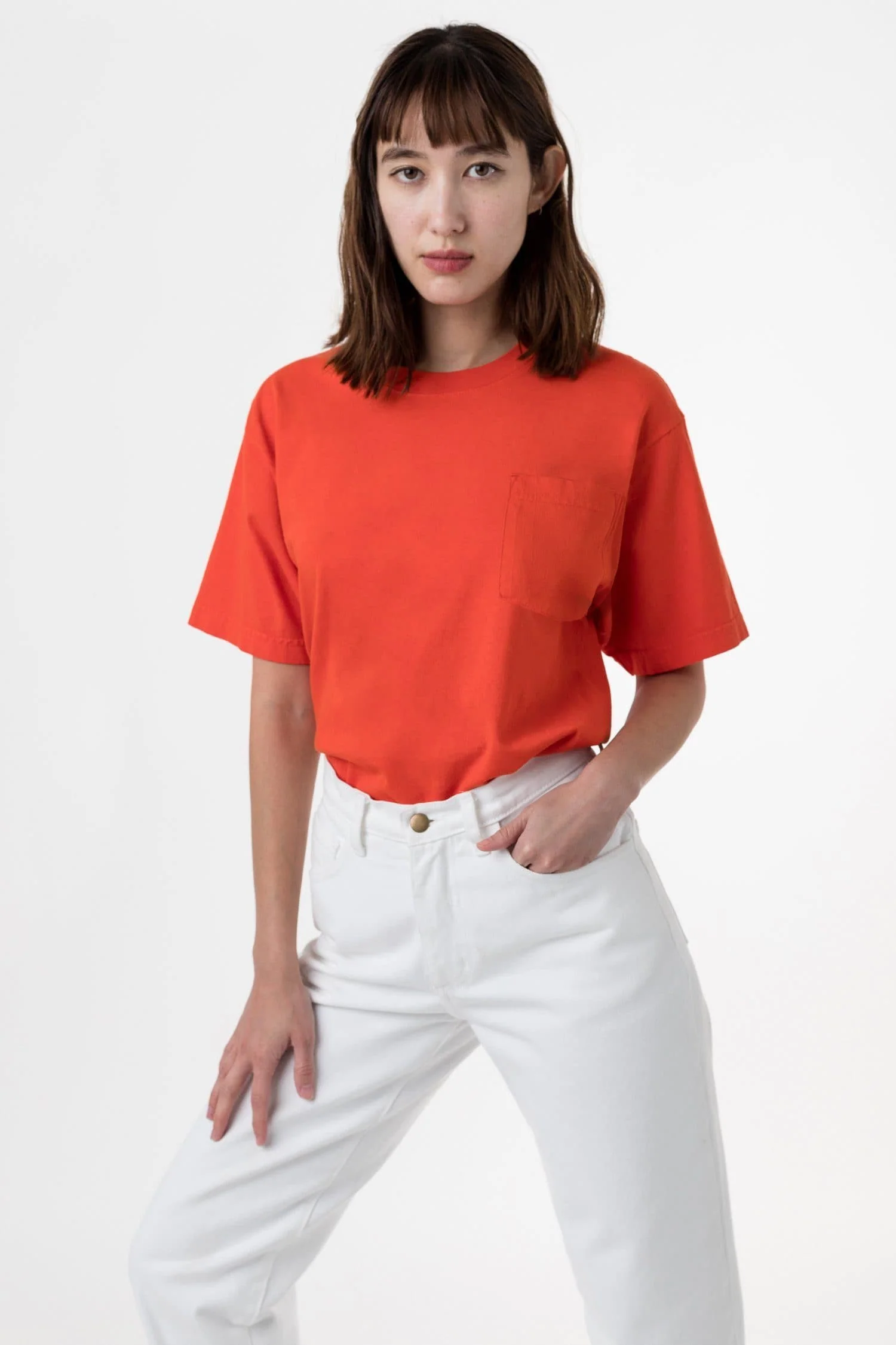 1809GD Mix - Short Sleeve Garment Dye Pocket T-Shirt - Image 8