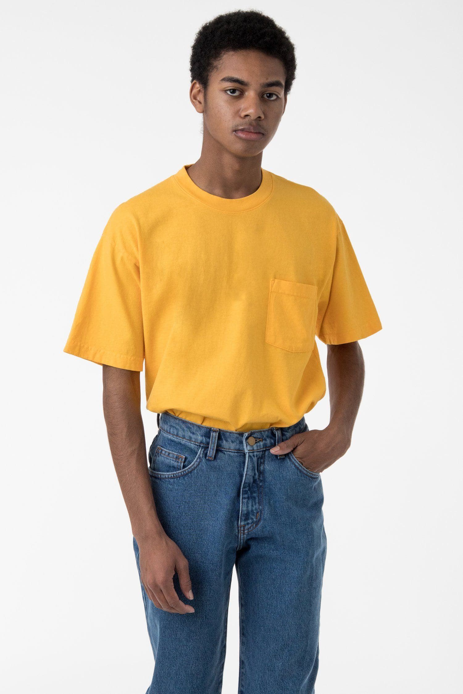 1809GD Mix - Short Sleeve Garment Dye Pocket T-Shirt - Image 9