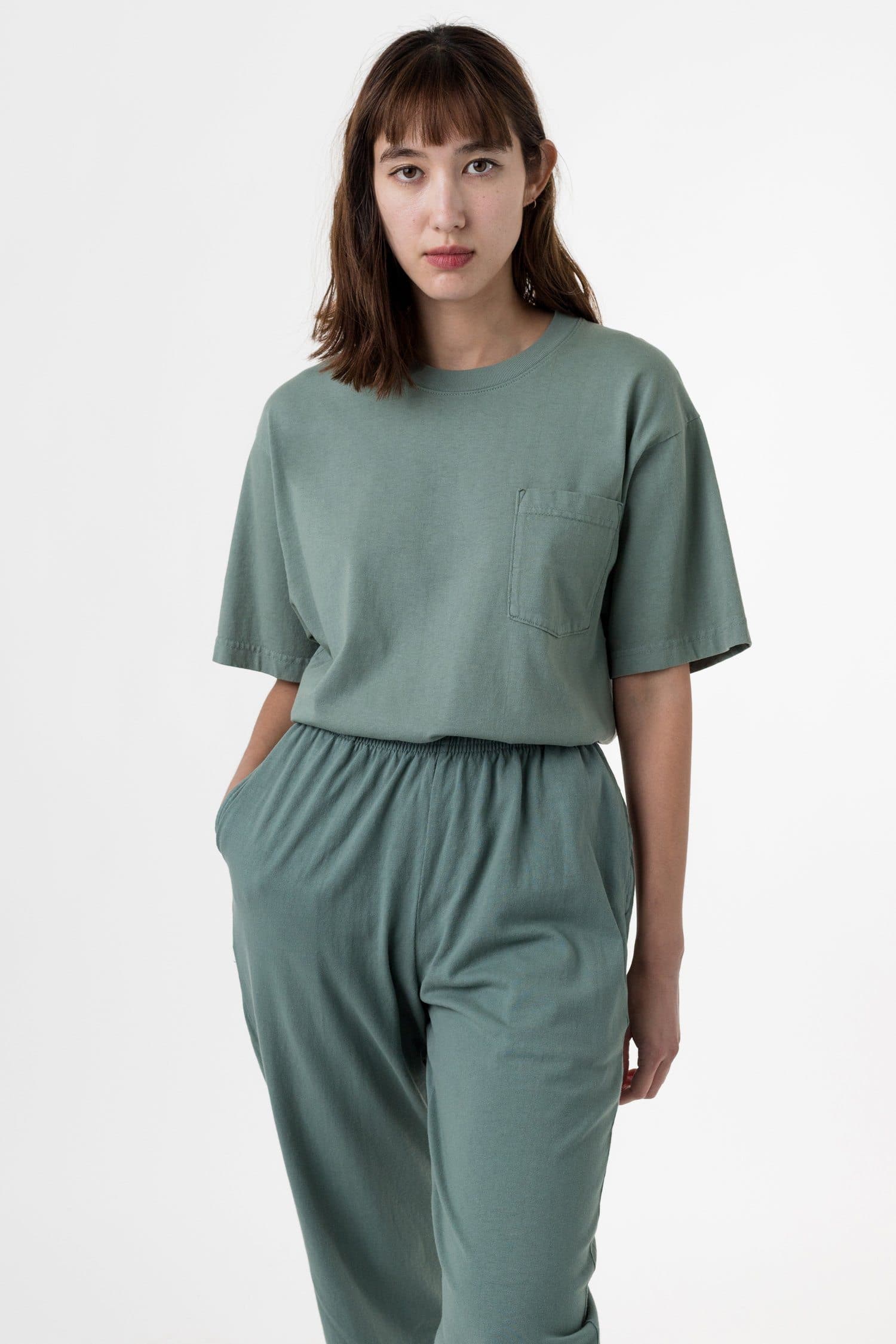 1809GD Unisex - Short Sleeve Garment Dye Pocket T-Shirt - Image 8