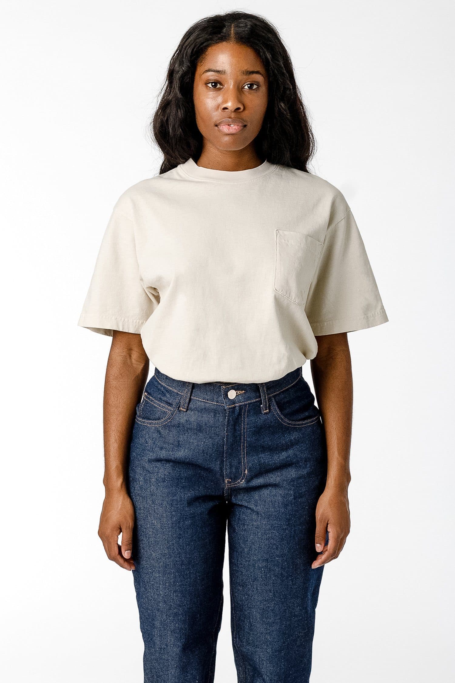 1809GD Unisex - Short Sleeve Garment Dye Pocket T-Shirt - Image 9