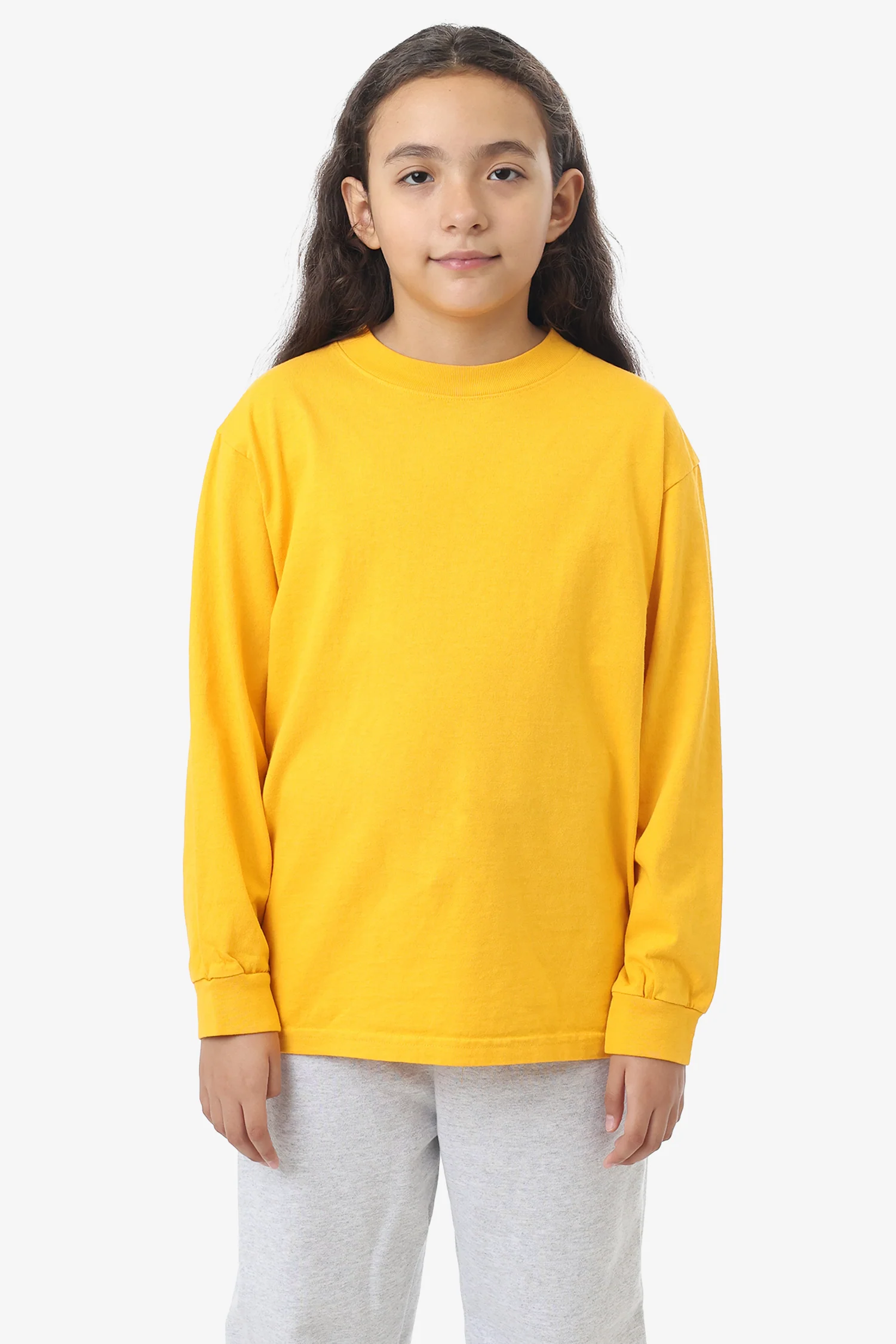 18107GD - Kids Long Sleeve Garment Dye T-Shirt - Image 3