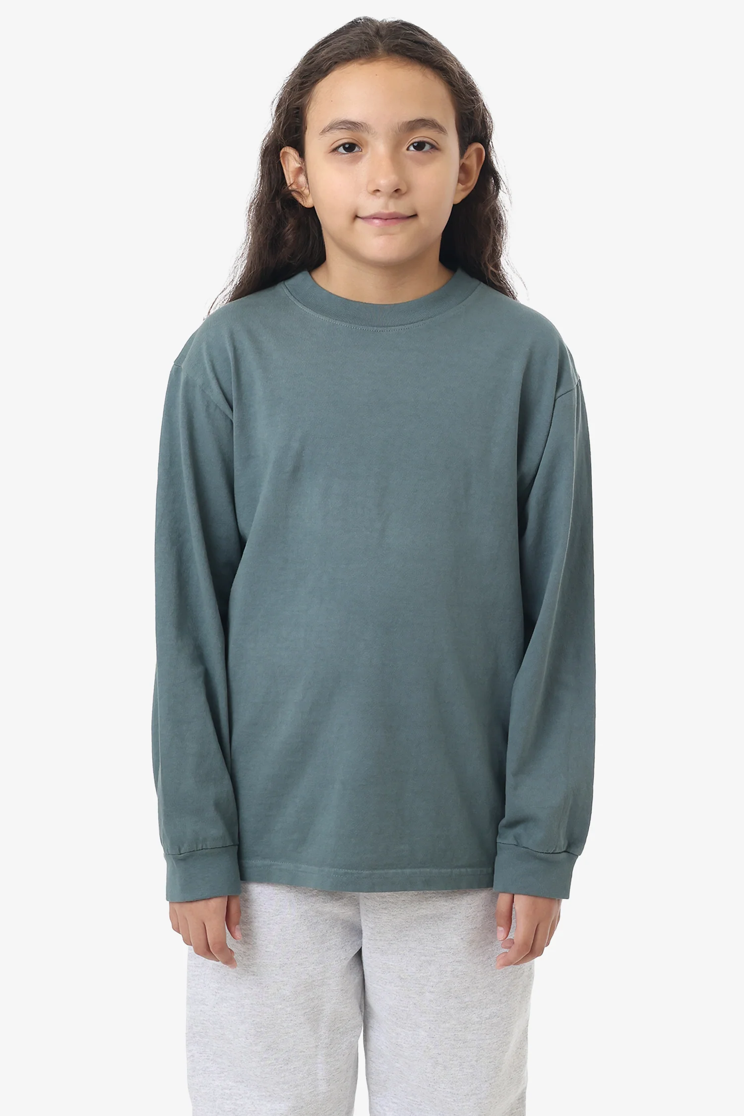 18107GD - Kids Long Sleeve Garment Dye T-Shirt - Image 6
