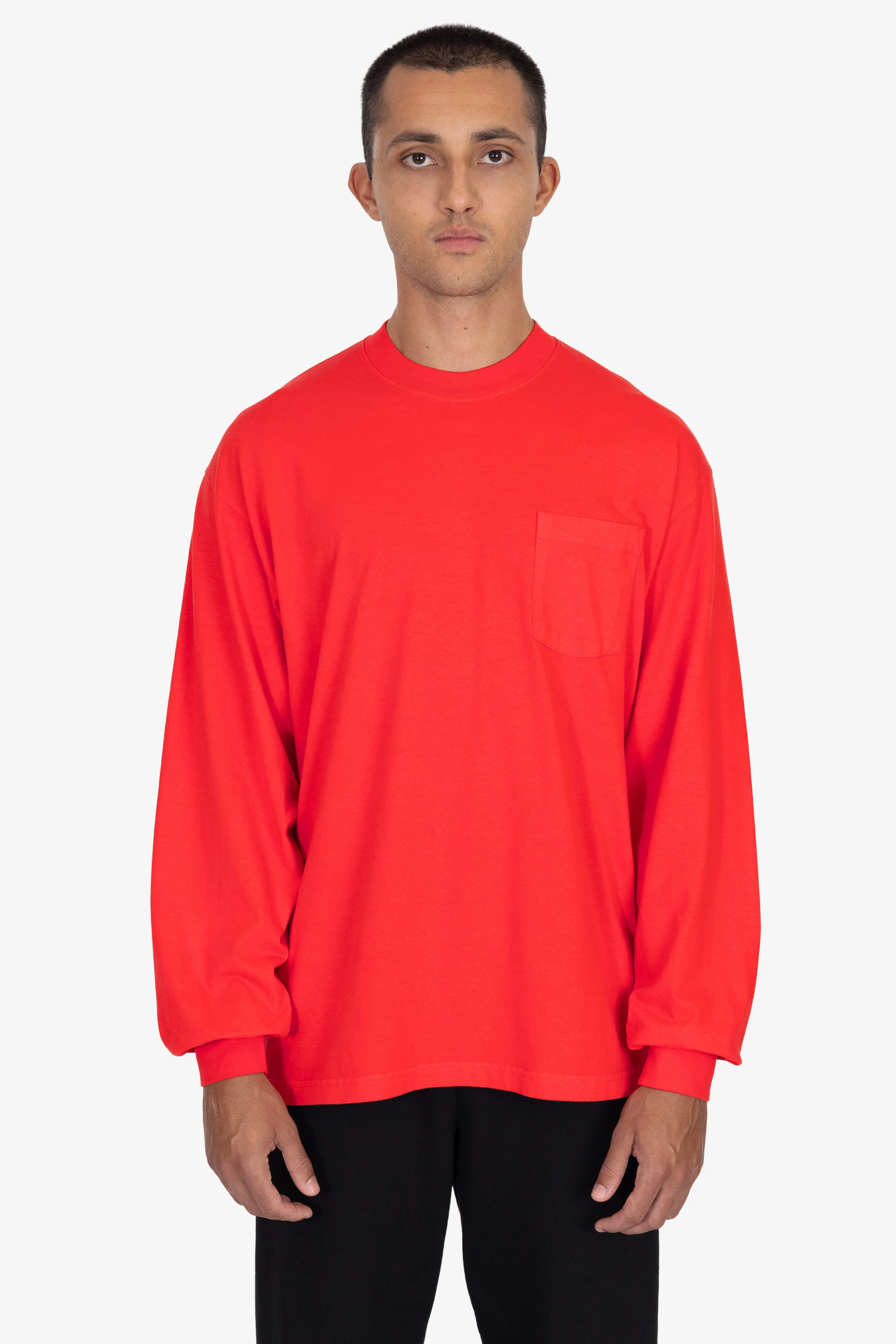1810GD - Long Sleeve Garment Dye Pocket T-Shirt - Image 11
