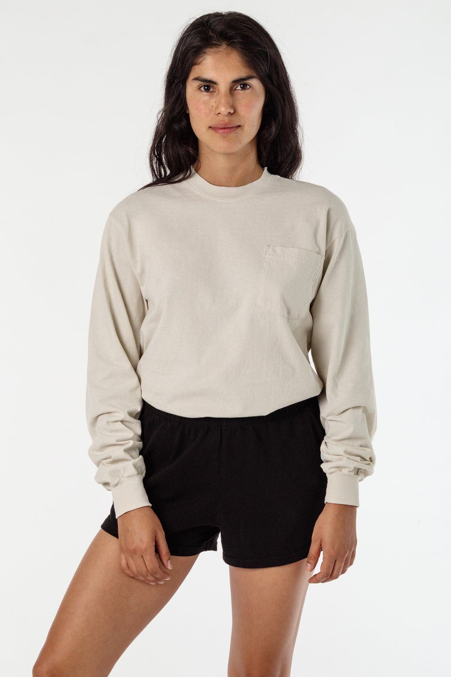1810GD - Long Sleeve Garment Dye Pocket T-Shirt - Image 14